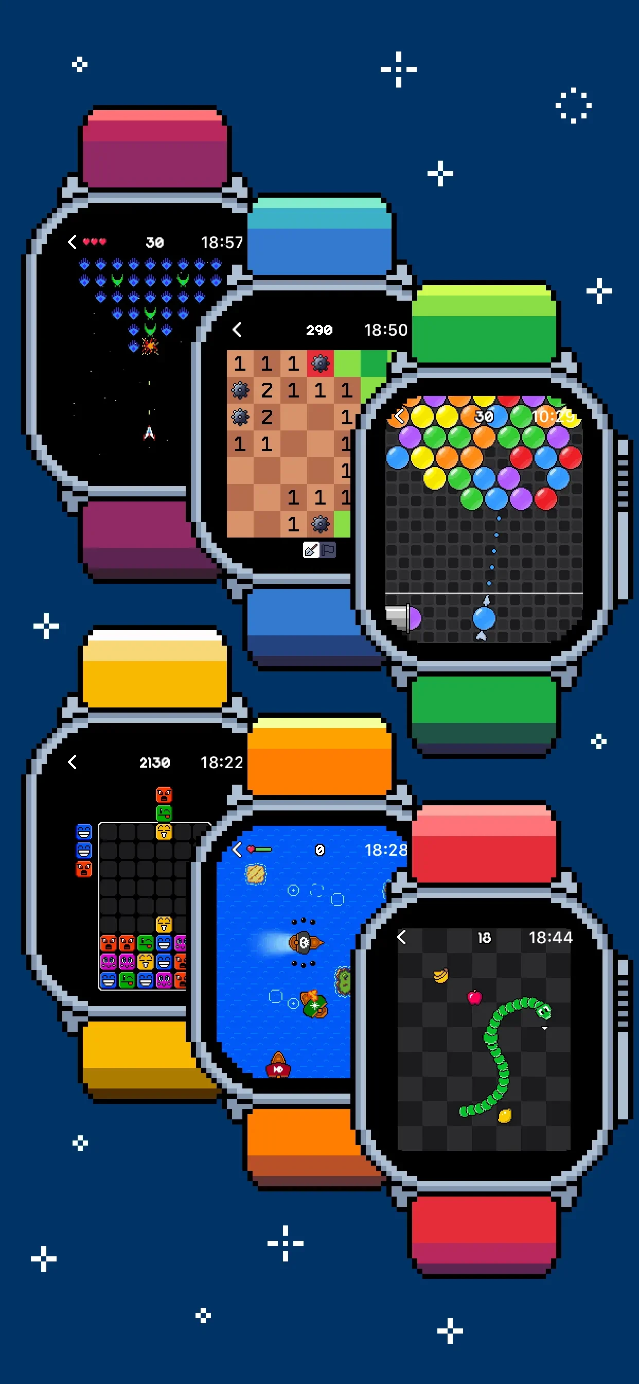 Arcadia - Watch Games app store screenshot 1 — Games (iOS)