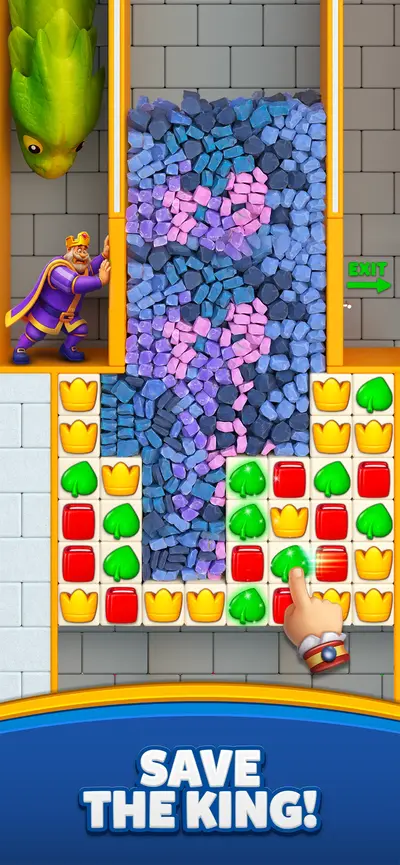Royal Match app store screenshot 1 — Games (iOS)