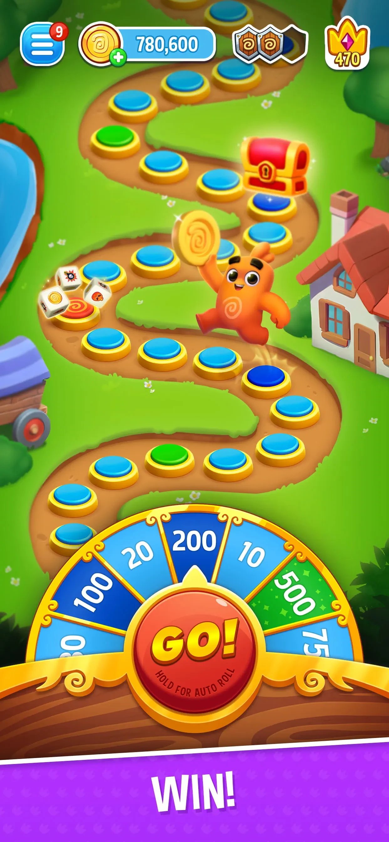 Dice Dreams™ app store screenshot 4 — Games (iOS)