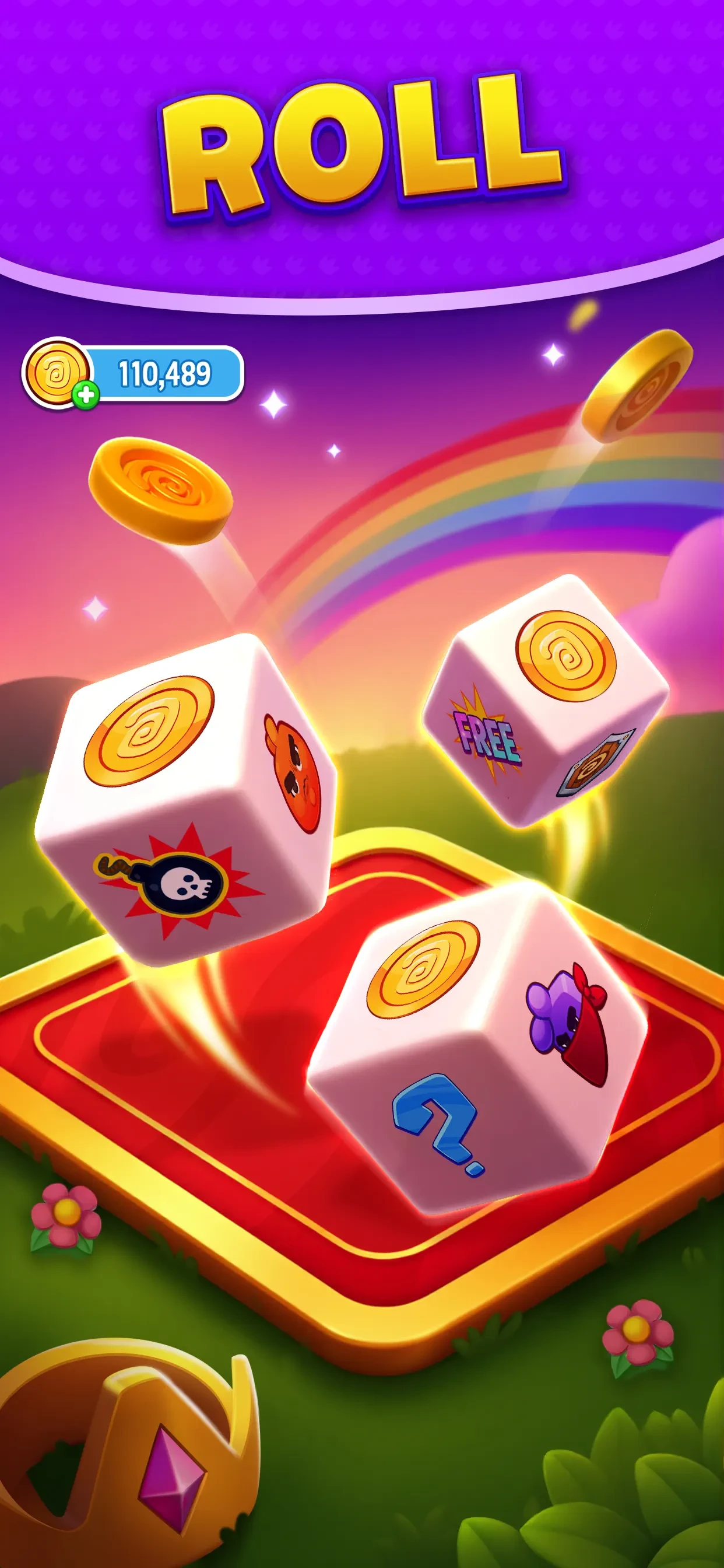 Dice Dreams™ app store screenshot 1 — Games (iOS)