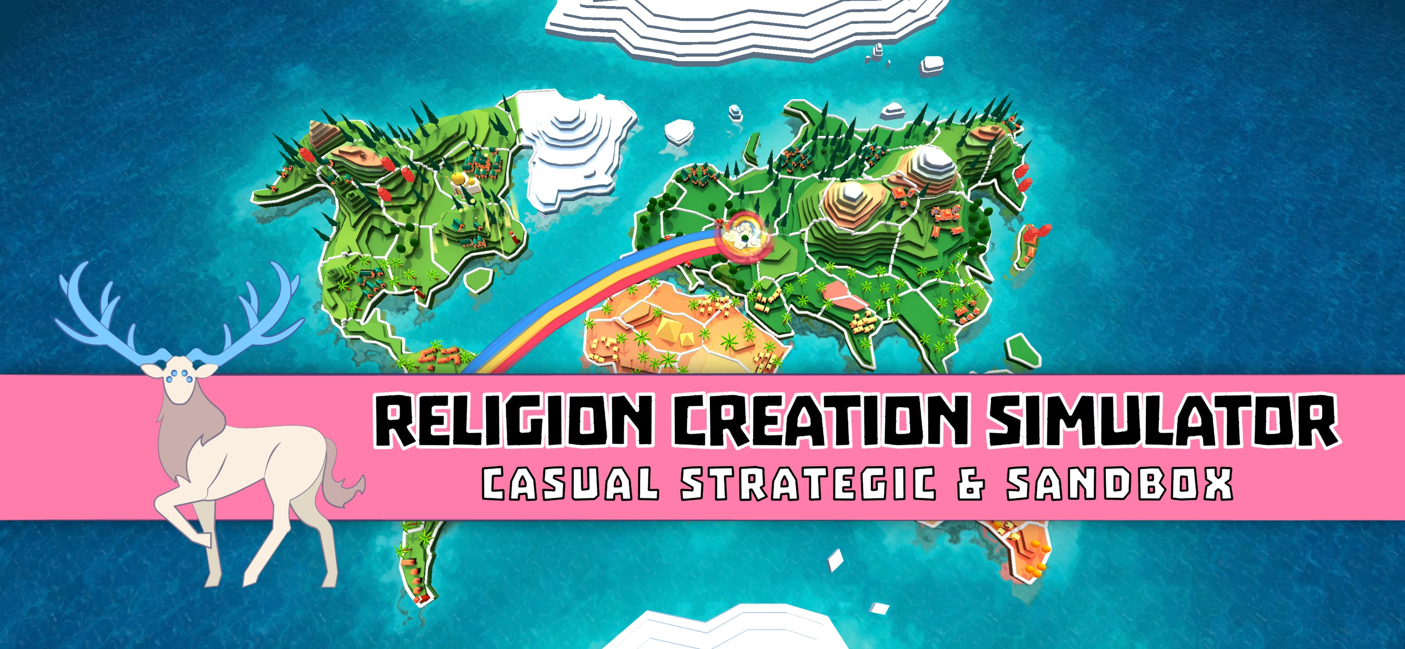 Religion inc. God Simulator app store screenshot 2 — Games (iOS)
