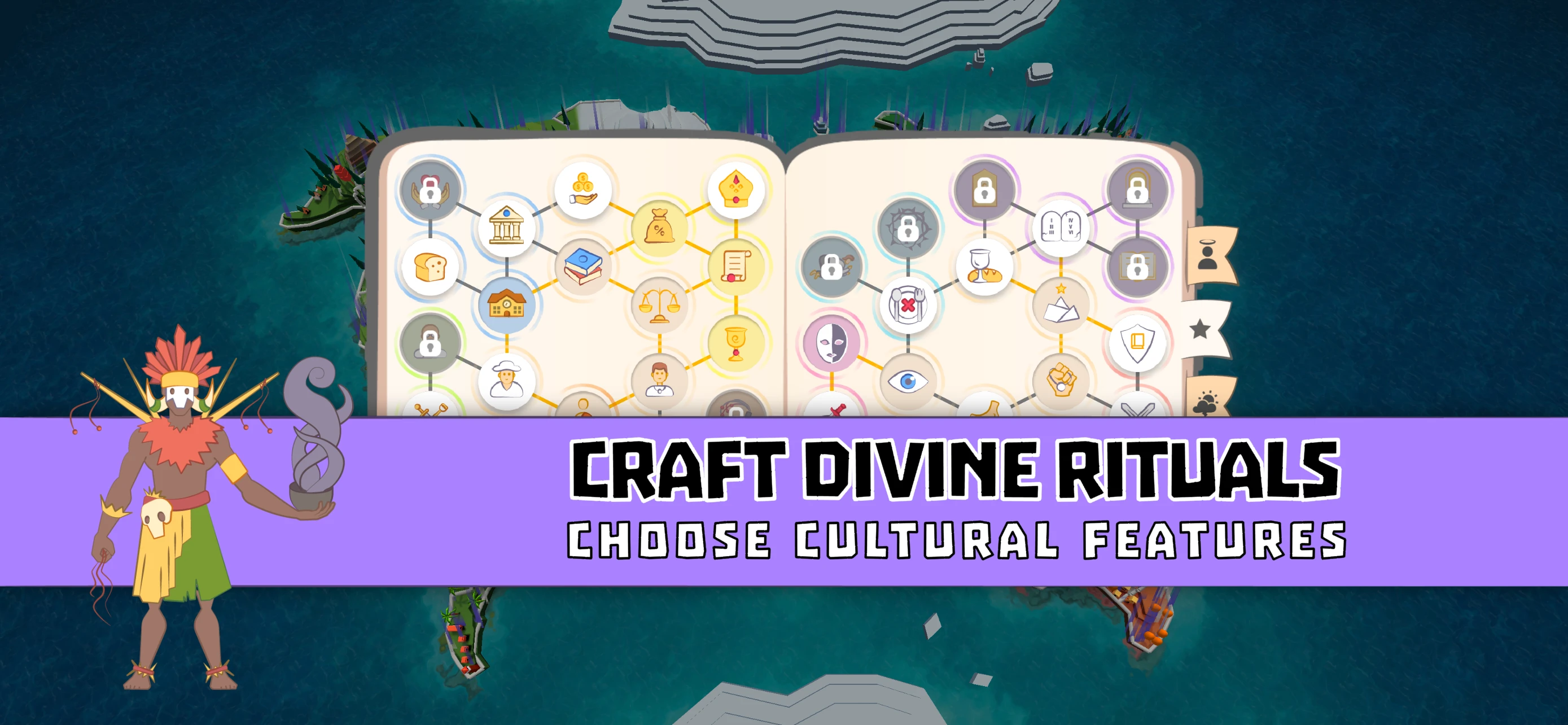 Religion inc. God Simulator app store screenshot 3 — Games (iOS)