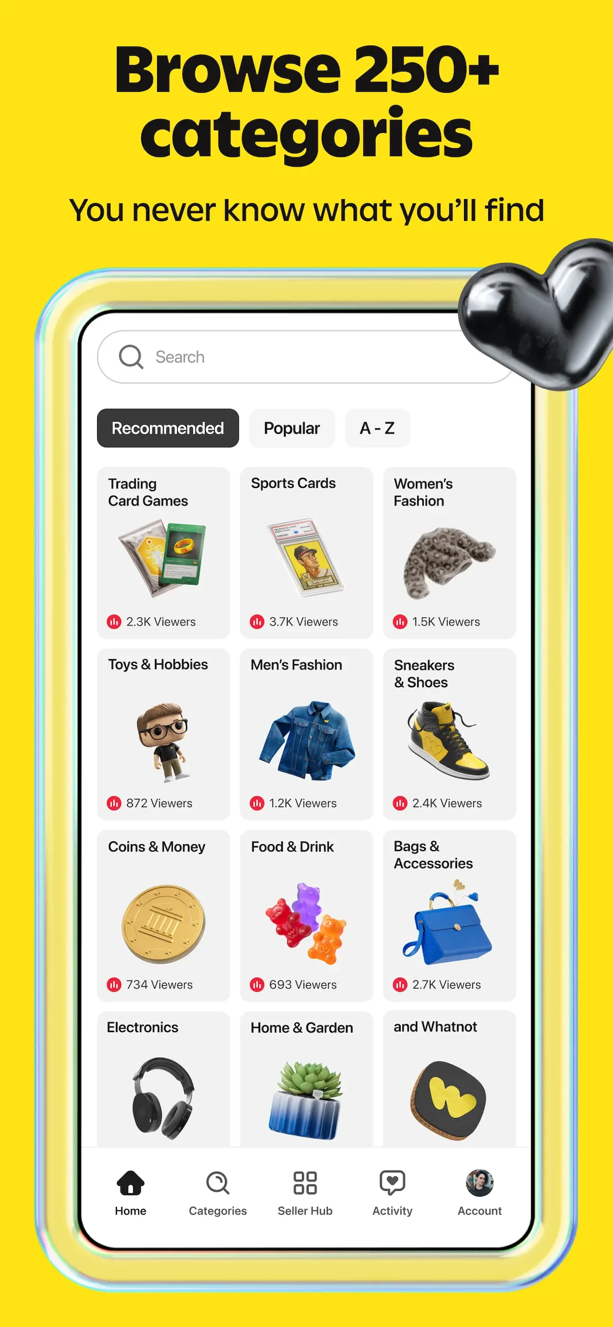 Whatnot: Shop, Sell, Connect app store screenshot 2 — Shopping (iOS)