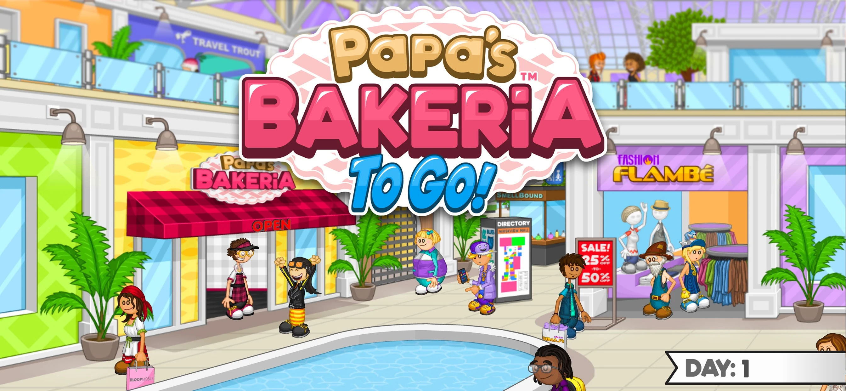 Papa's Bakeria To Go! app store screenshot 1 — Games (iOS)