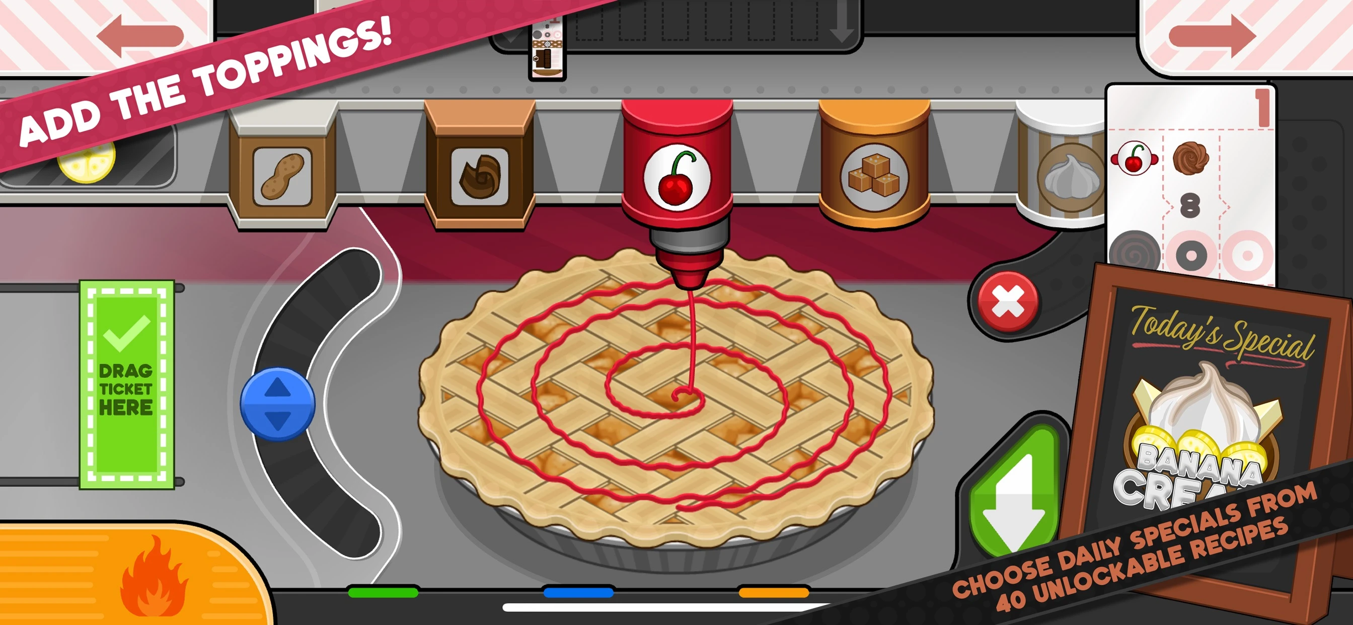 Papa's Bakeria To Go! app store screenshot 5 — Games (iOS)
