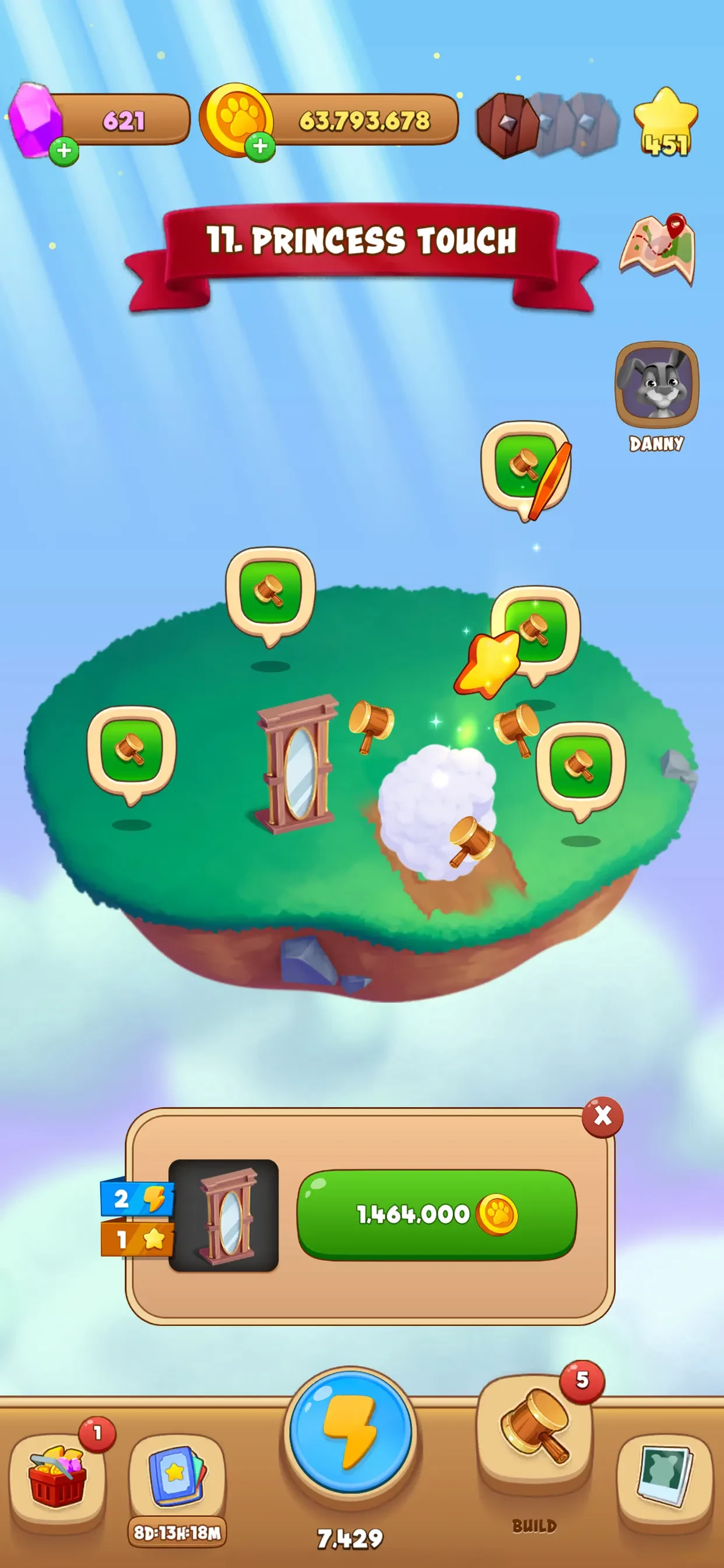 Animals & Coins Adventure Game app store screenshot 3 — Games (iOS)