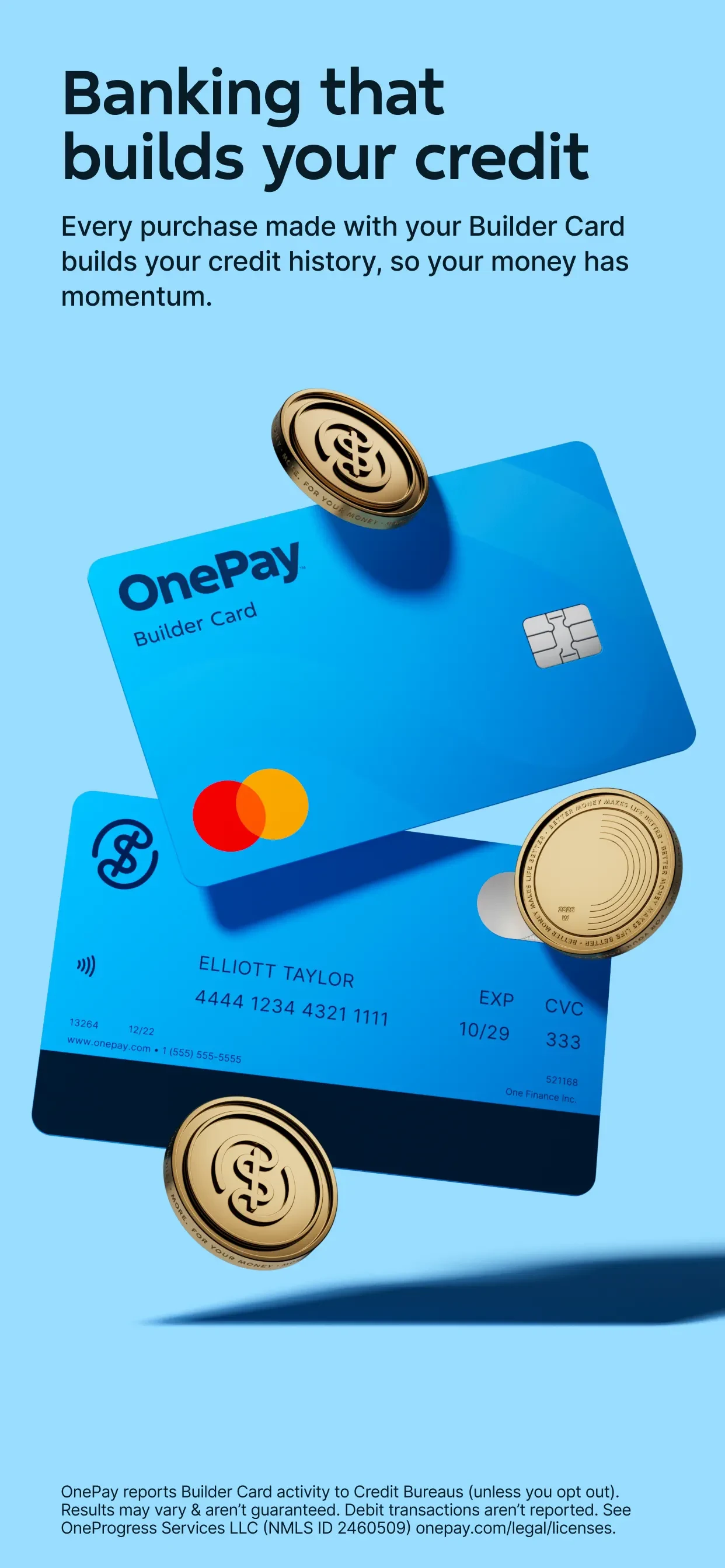 OnePay – Mobile Banking app store screenshot 2 — Finance (iOS)