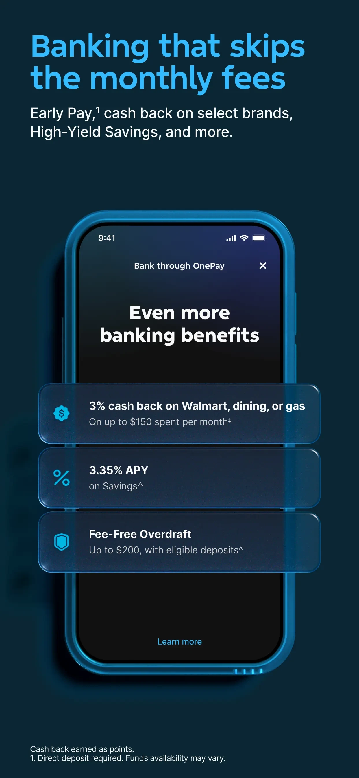 OnePay – Mobile Banking app store screenshot 3 — Finance (iOS)