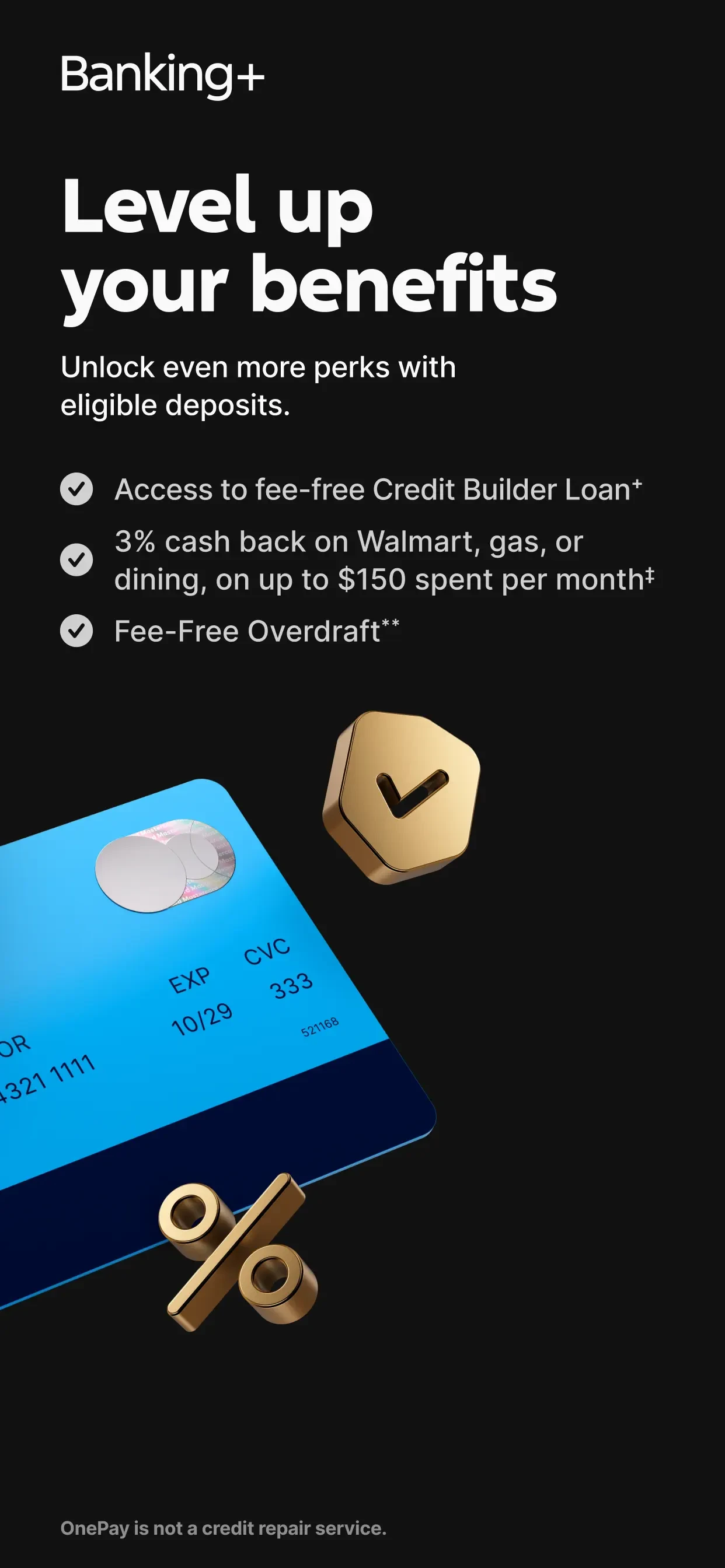 OnePay – Mobile Banking app store screenshot 3 — Finance (iOS)