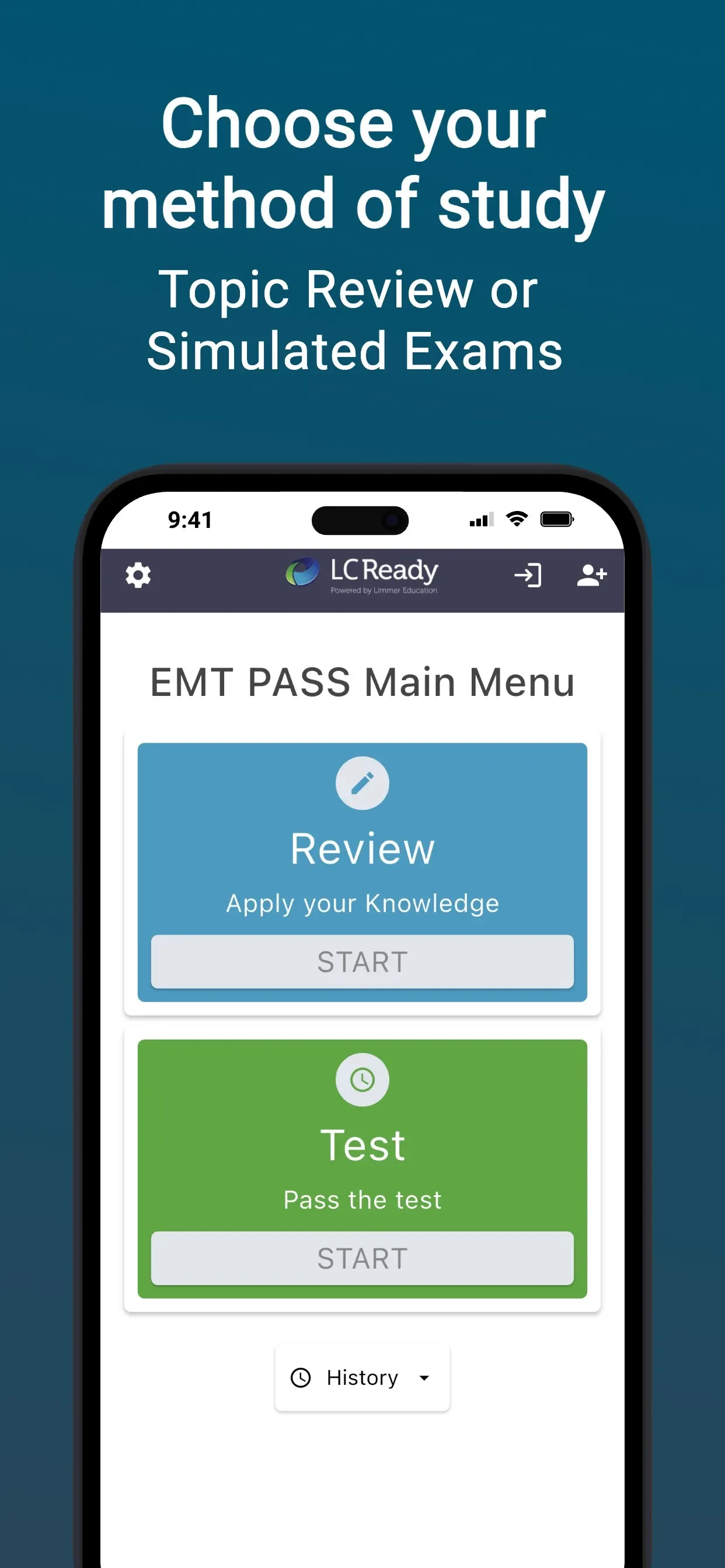 EMT PASS (new) app store screenshot 2 — Medical (iOS)