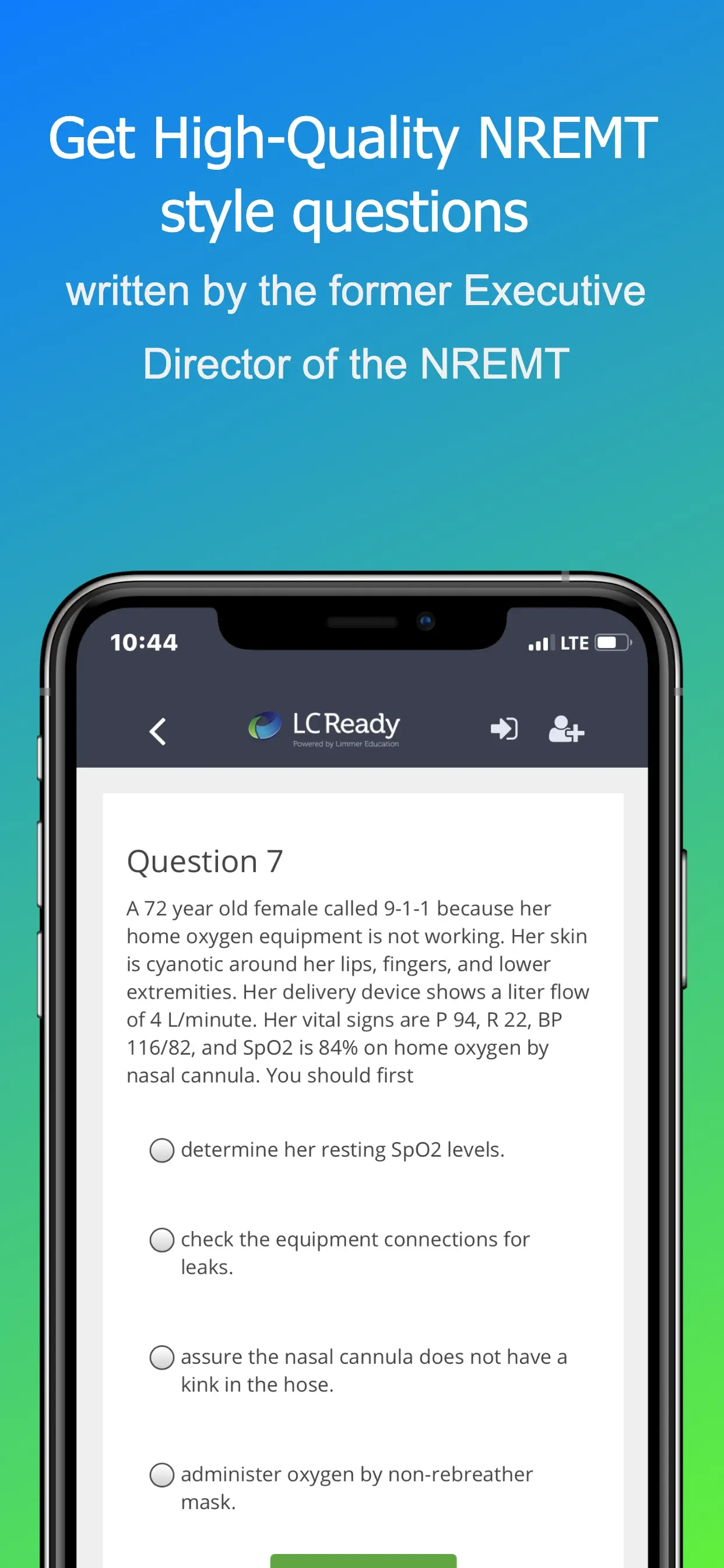 EMT PASS (new) app store screenshot 5 — Medical (iOS)