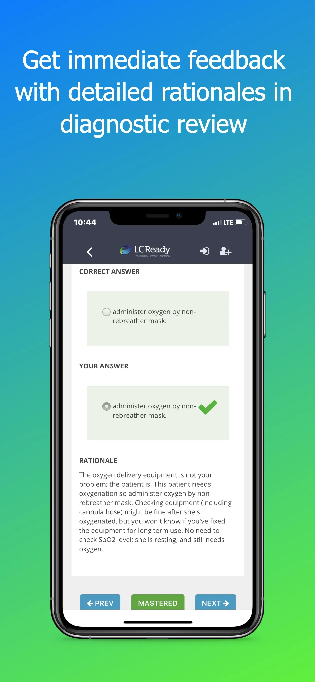 EMT PASS (new) app store screenshot 6 — Medical (iOS)