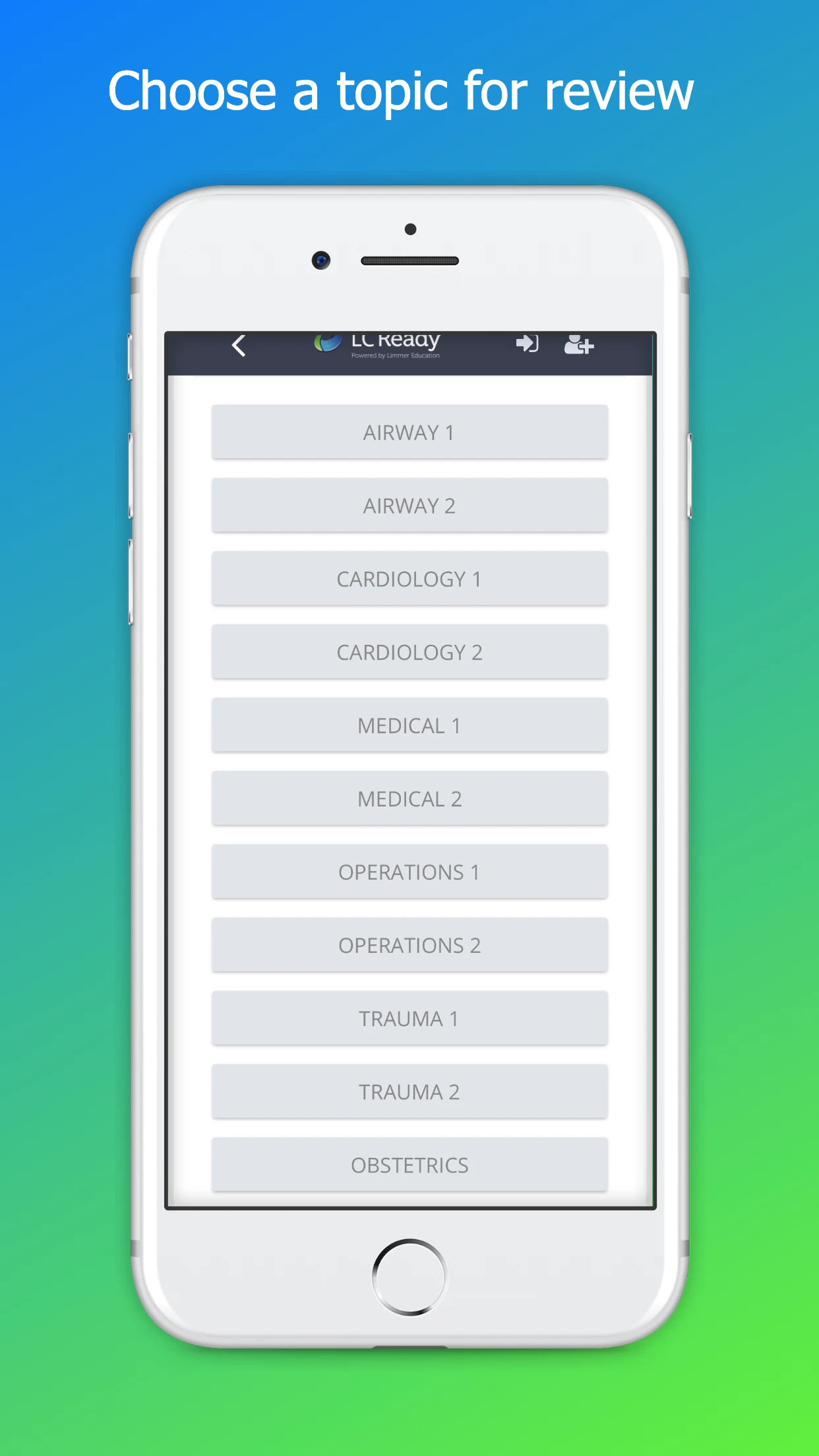 EMT PASS (new) app store screenshot 3 — Medical (iOS)