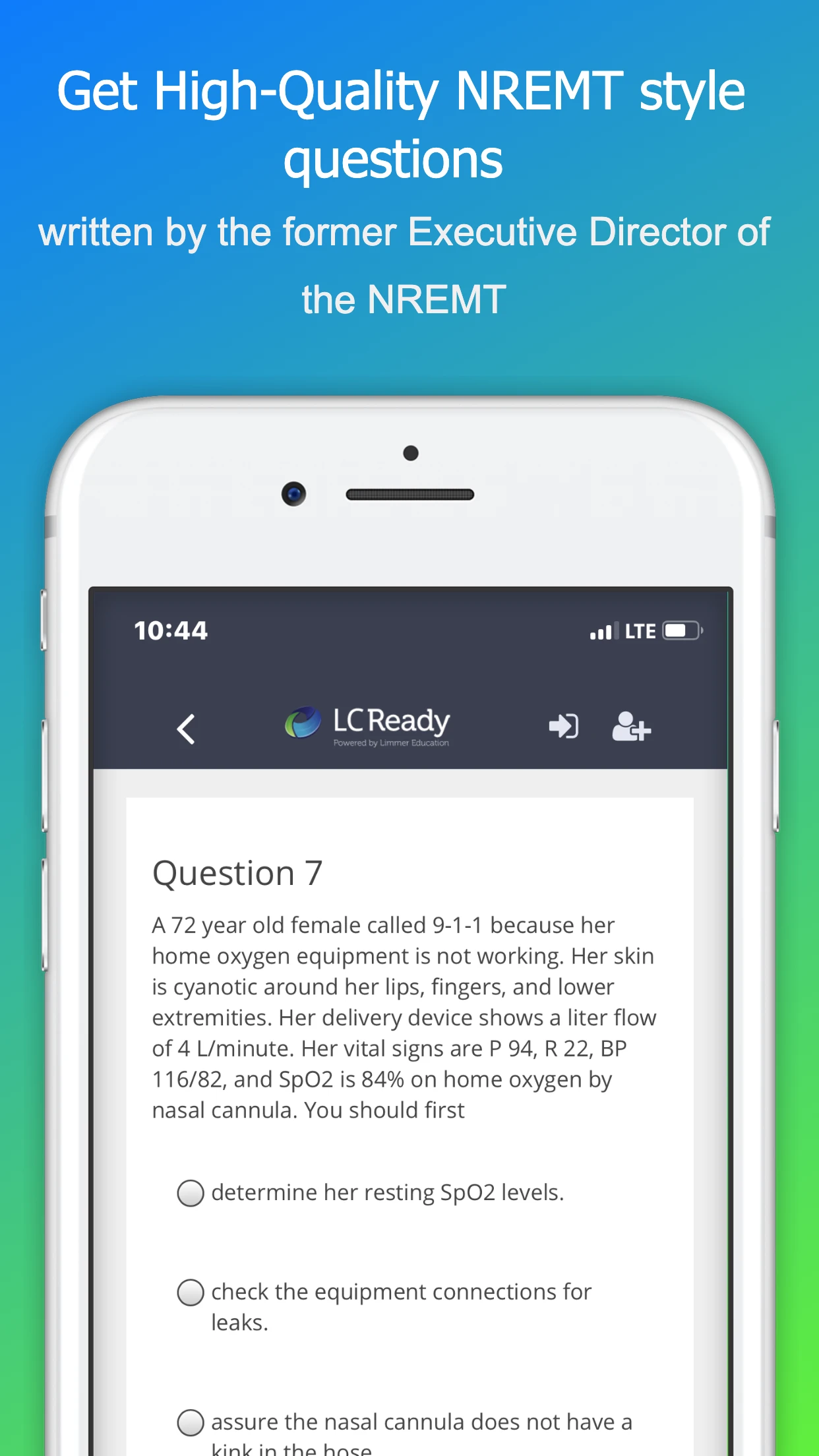 EMT PASS (new) app store screenshot 4 — Medical (iOS)