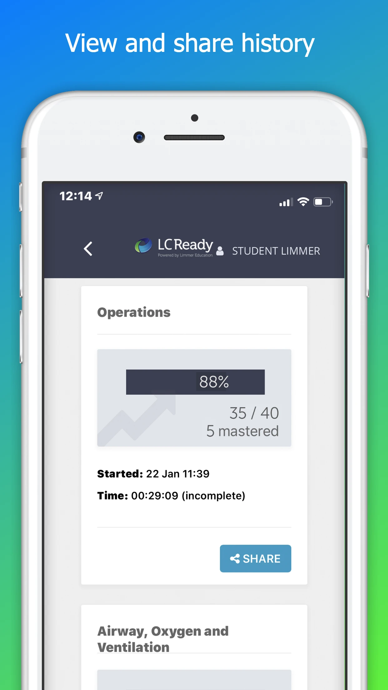 EMT PASS (new) app store screenshot 6 — Medical (iOS)