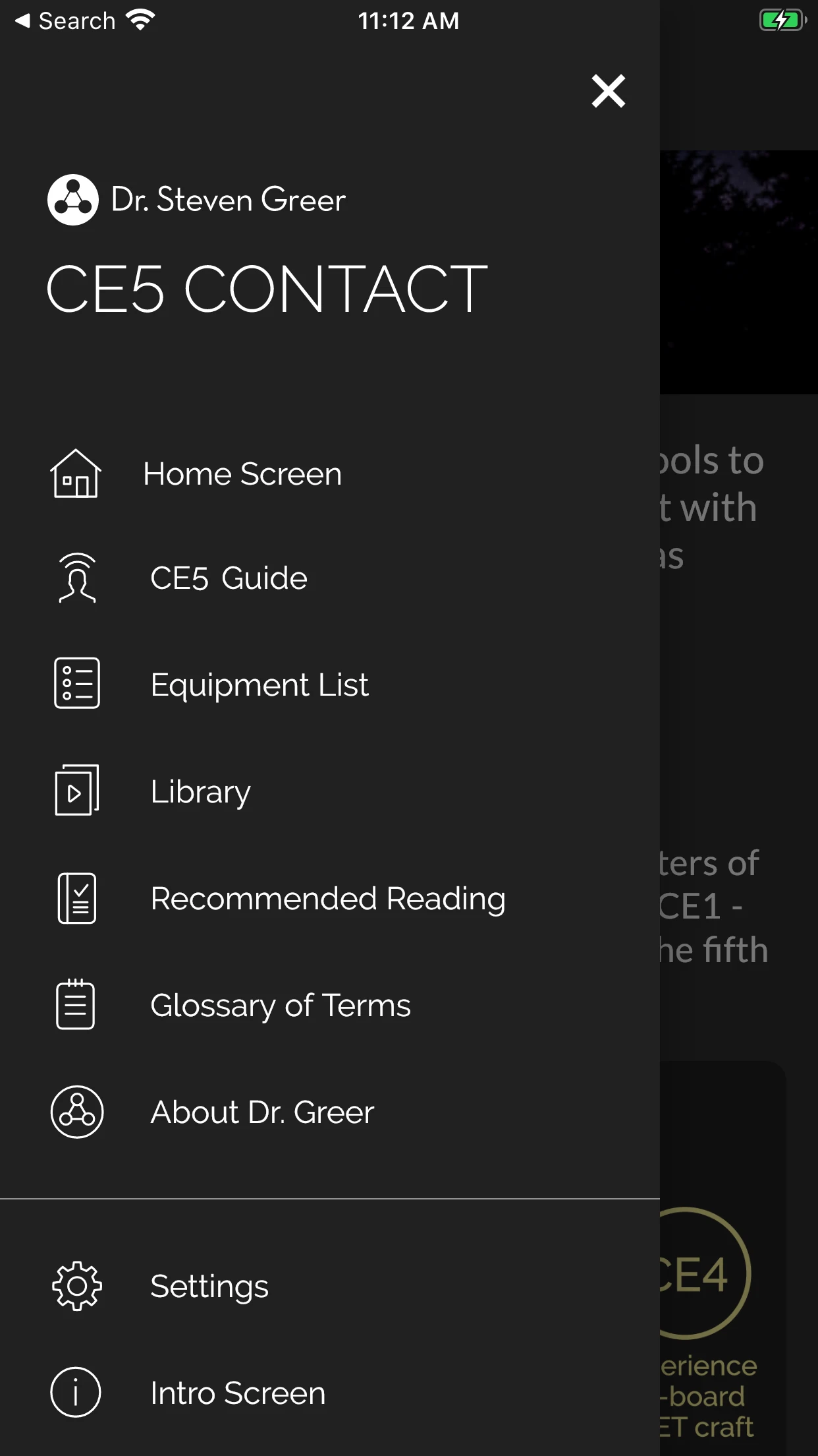 CE5 Contact app store screenshot 2 — Education (iOS)