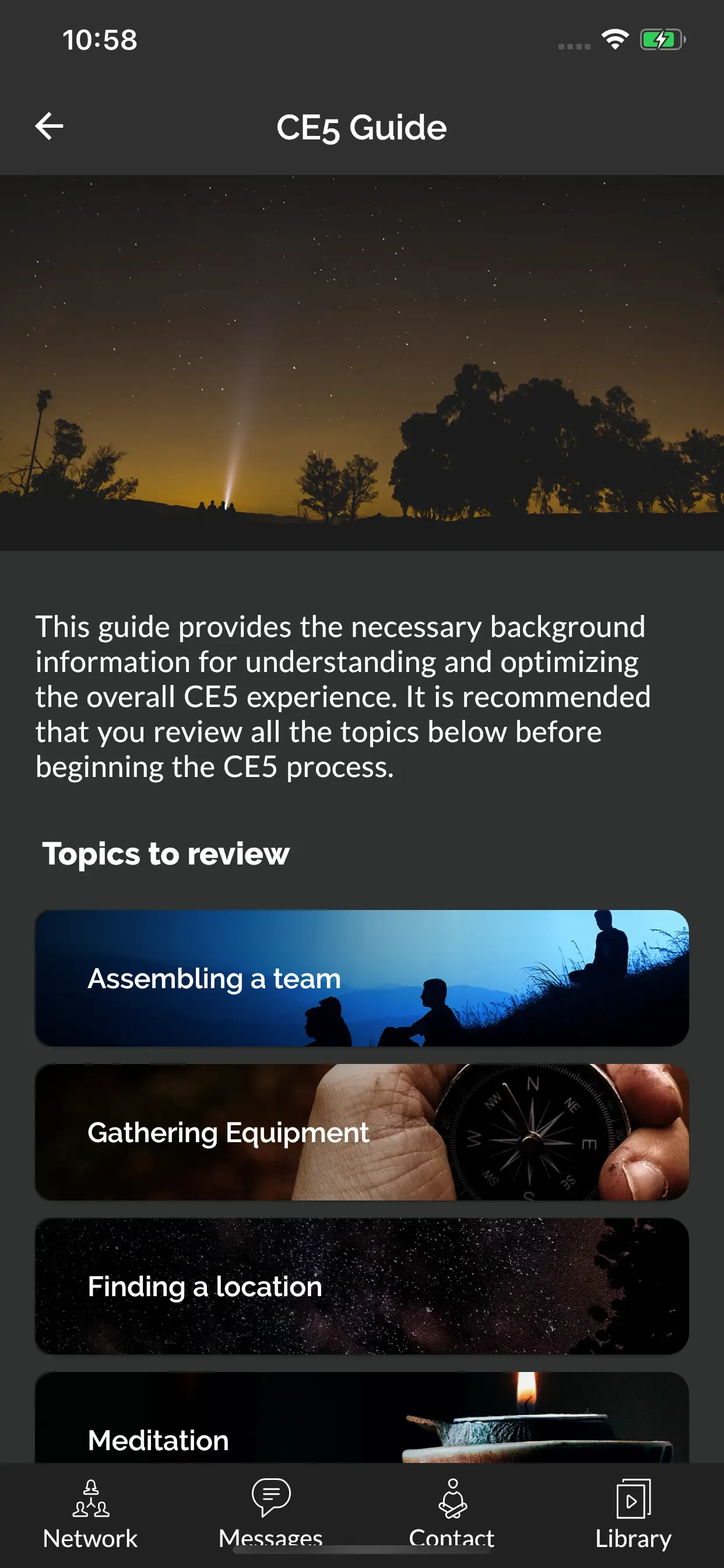 CE5 Contact app store screenshot 6 — Education (iOS)