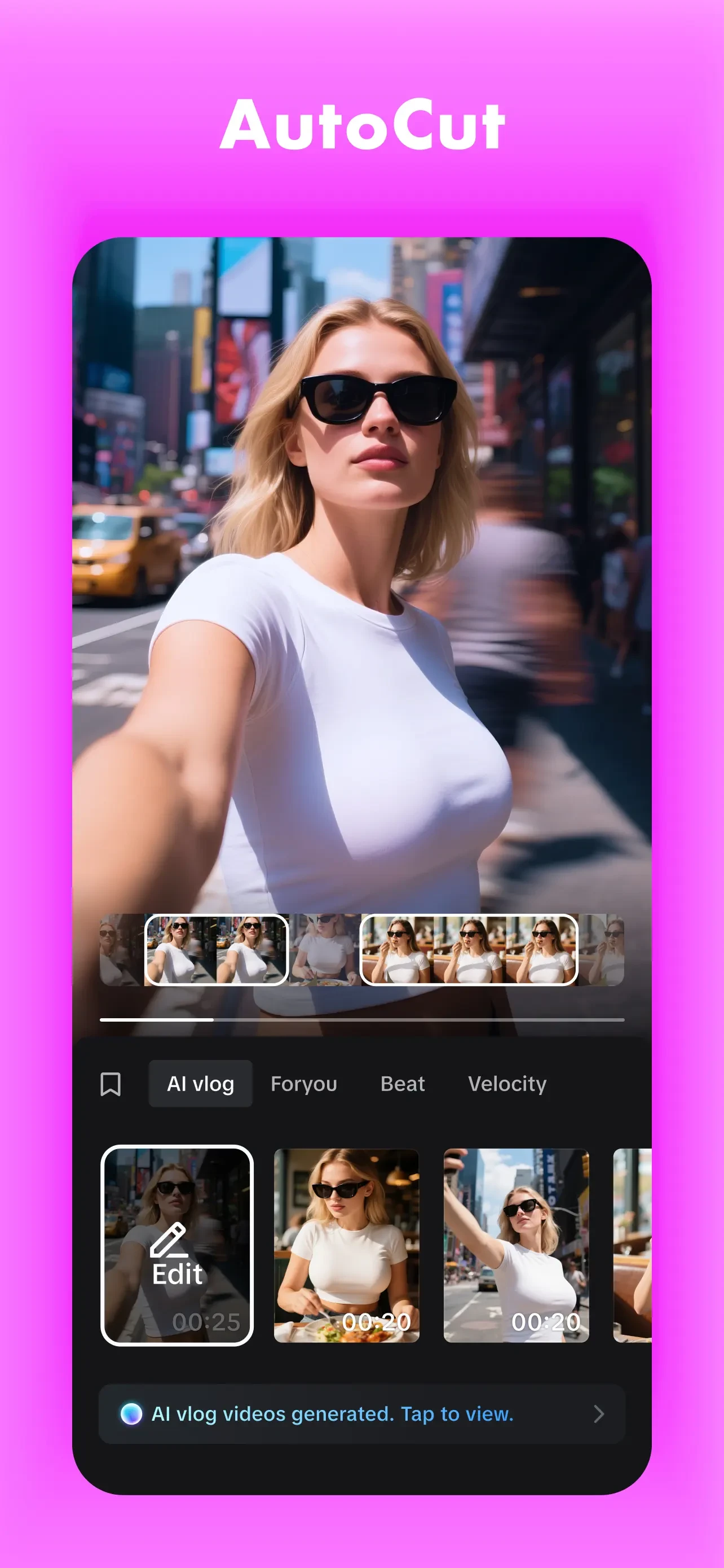 CapCut: Photo & Video Editor app store screenshot 2 — Photo & Video (iOS)