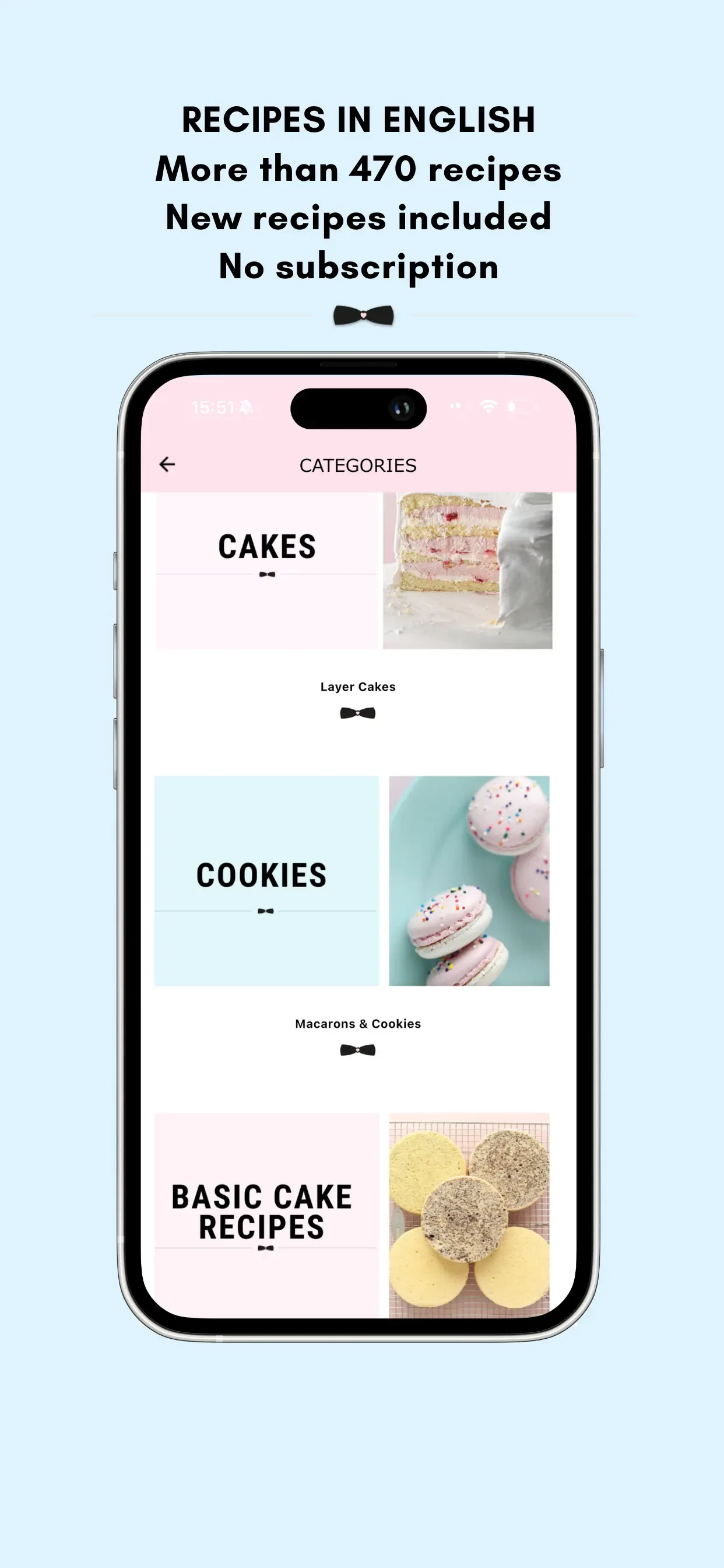 Love, Manuela app store screenshot 1 — Food & Drink (iOS)