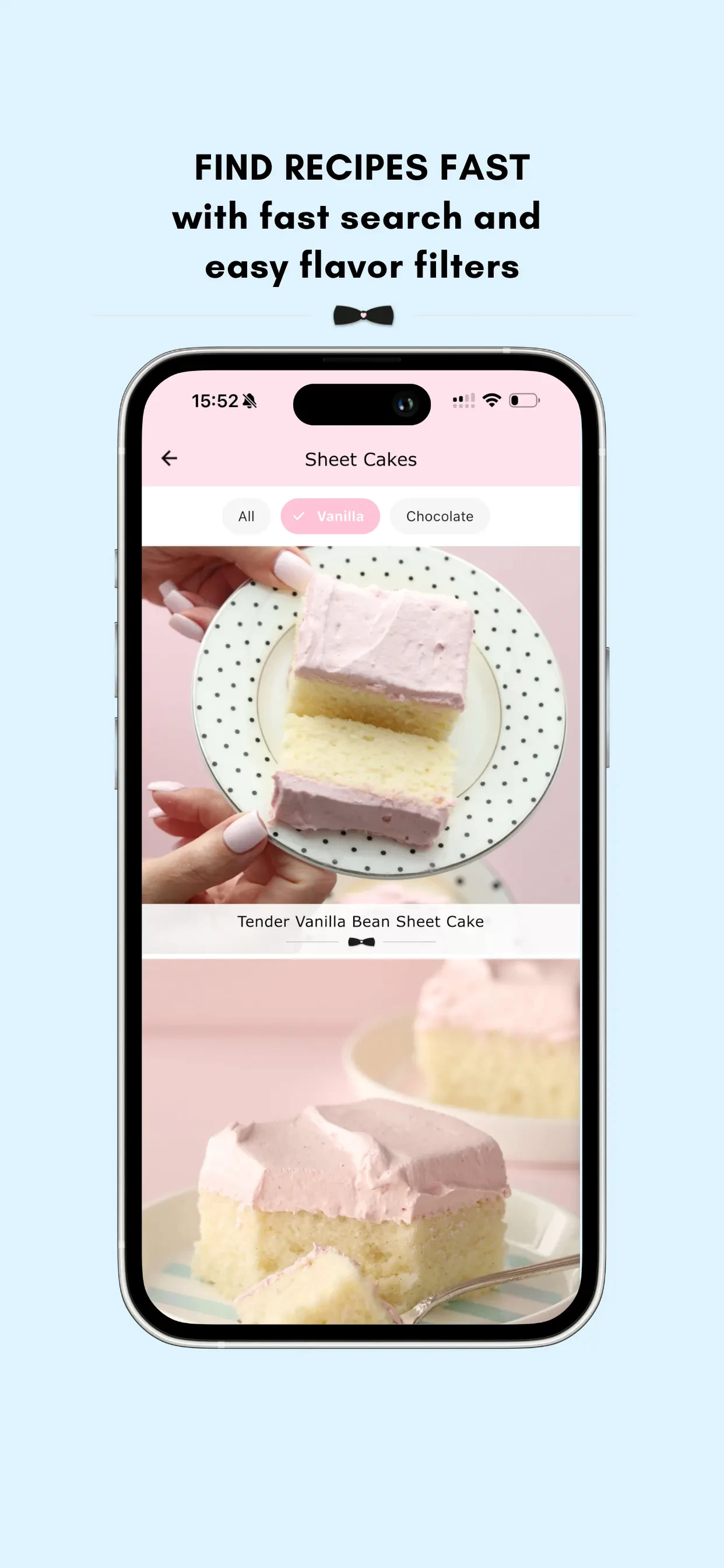 Love, Manuela app store screenshot 6 — Food & Drink (iOS)