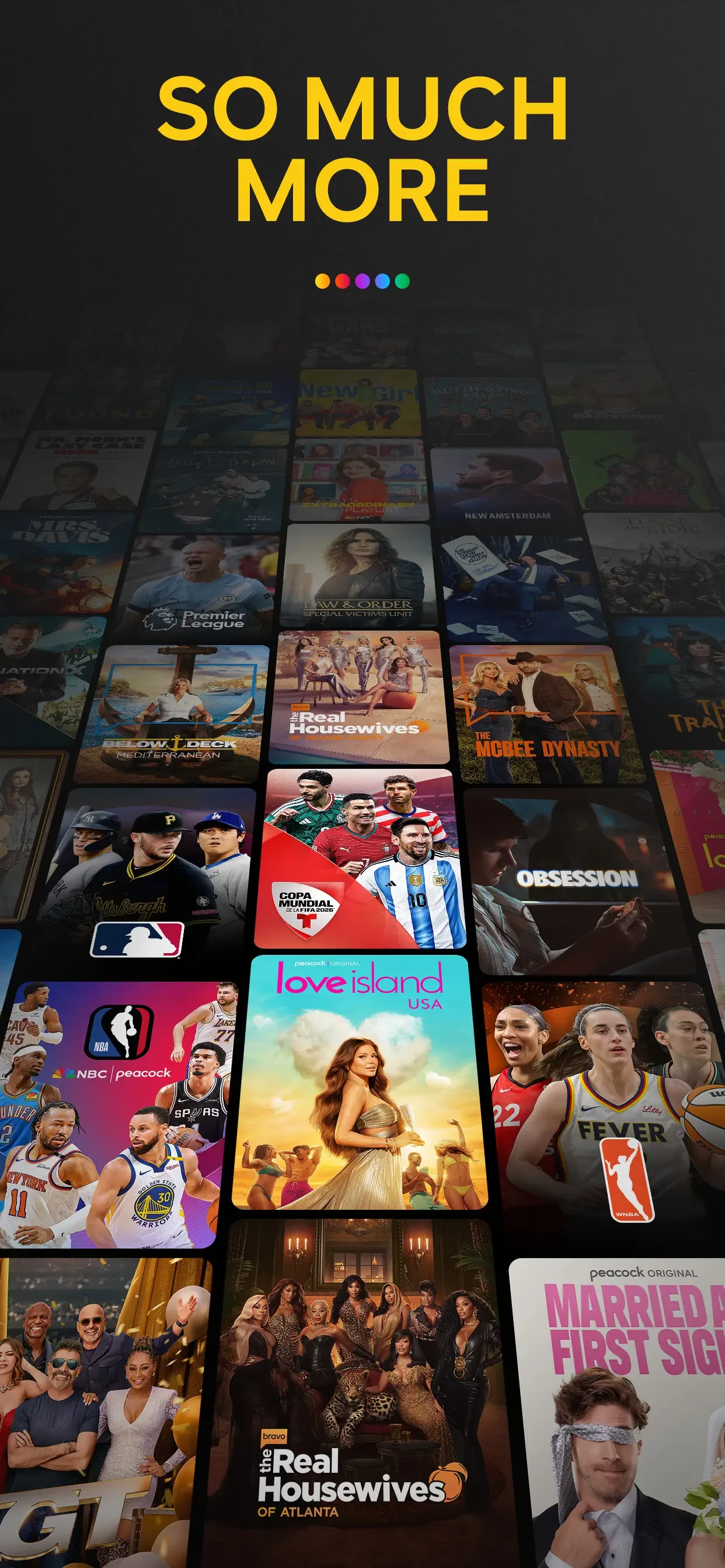 Peacock TV: Stream TV & Movies app store screenshot 2 — Entertainment (iOS)
