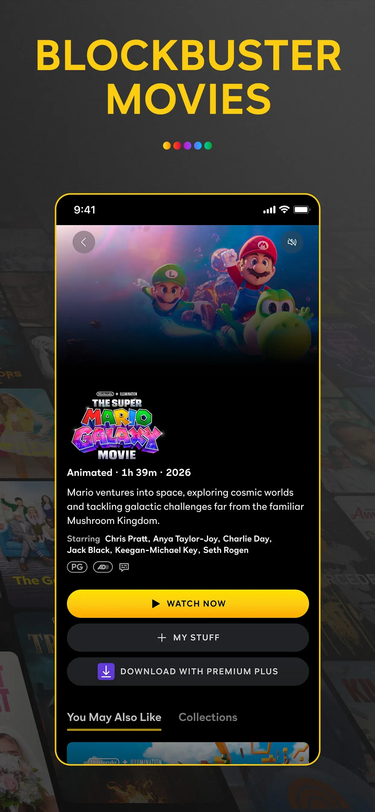 Peacock TV: Stream TV & Movies app store screenshot 3 — Entertainment (iOS)