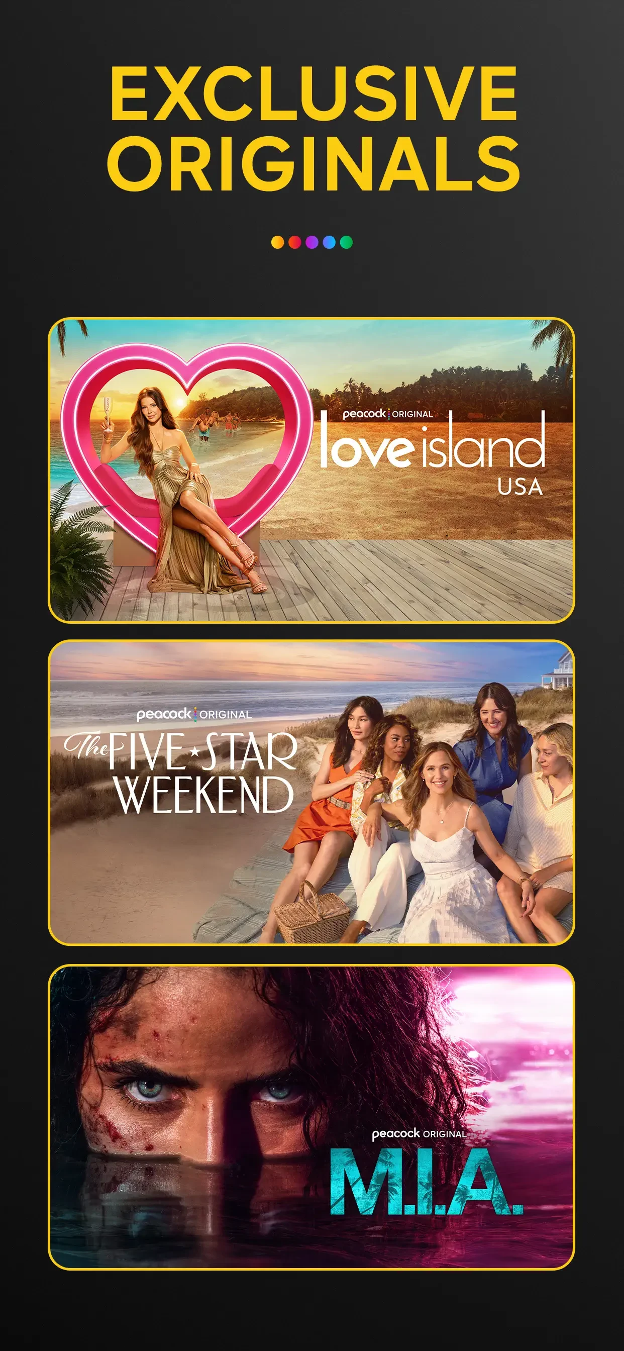 Peacock TV: Stream TV & Movies app store screenshot 5 — Entertainment (iOS)