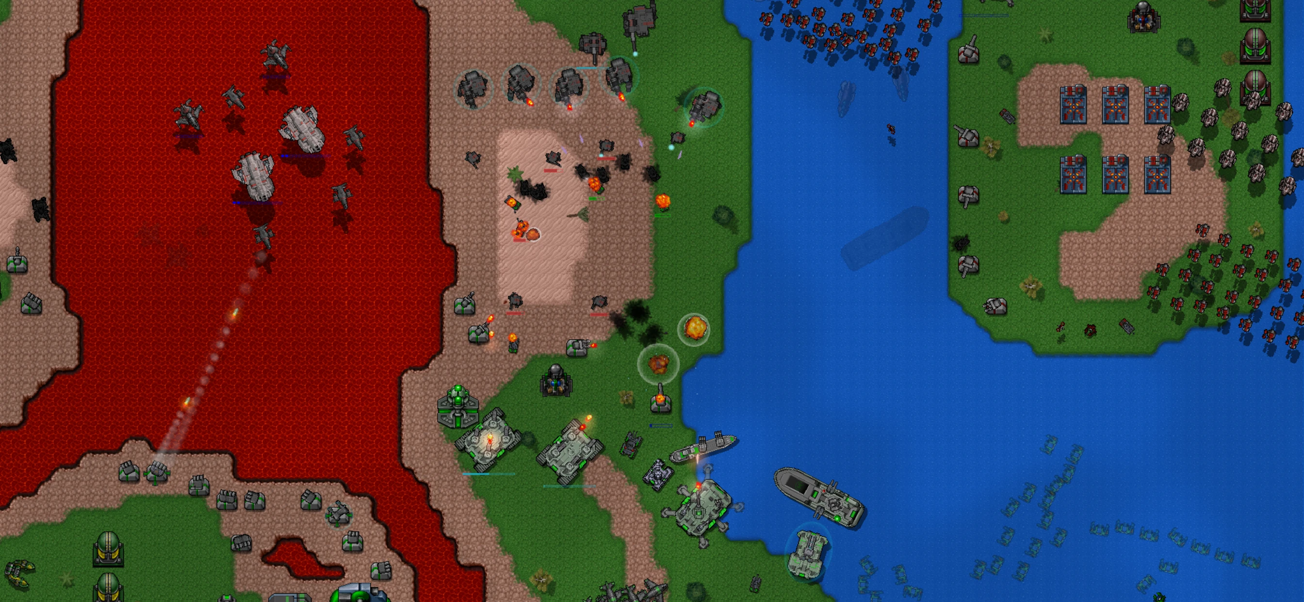 Rusted Warfare - RTS app store screenshot 3 — Games (iOS)