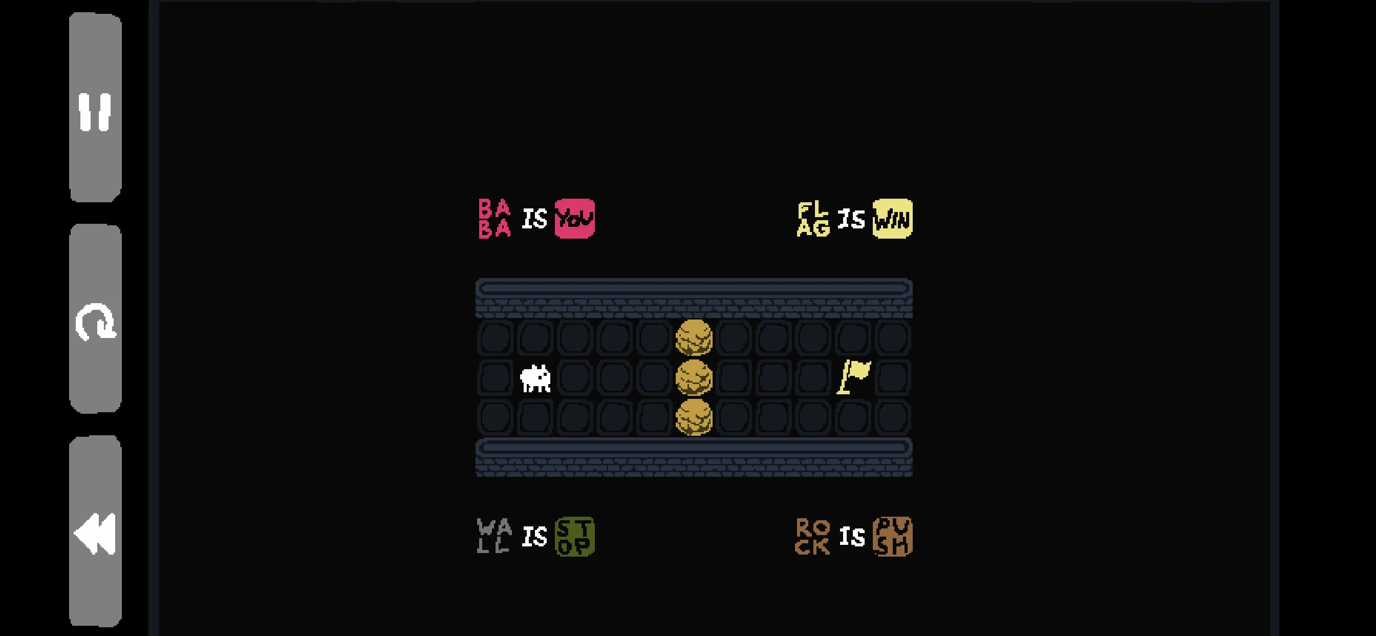 Baba Is You app store screenshot 1 — Games (iOS)