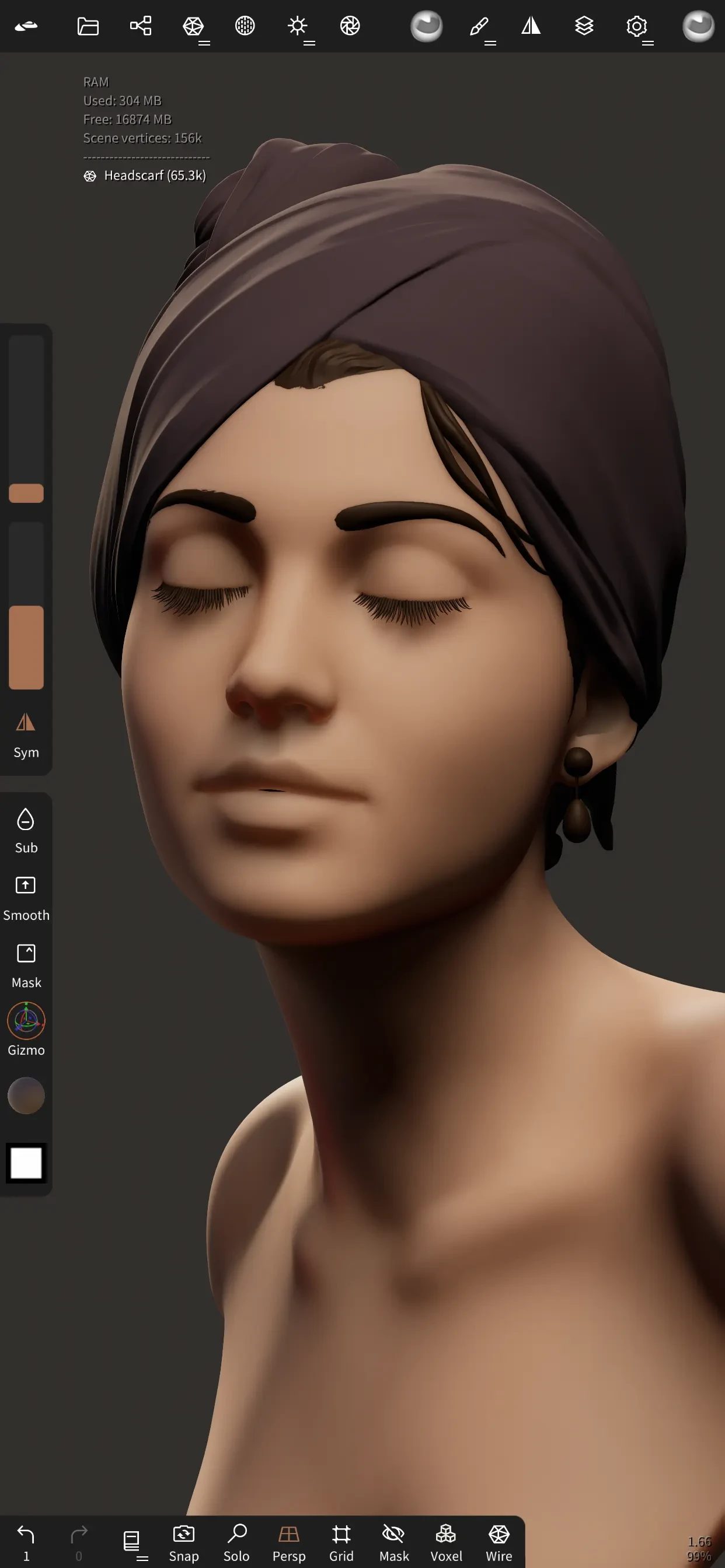 Nomad Sculpt app store screenshot 4 — Unknown (iOS)