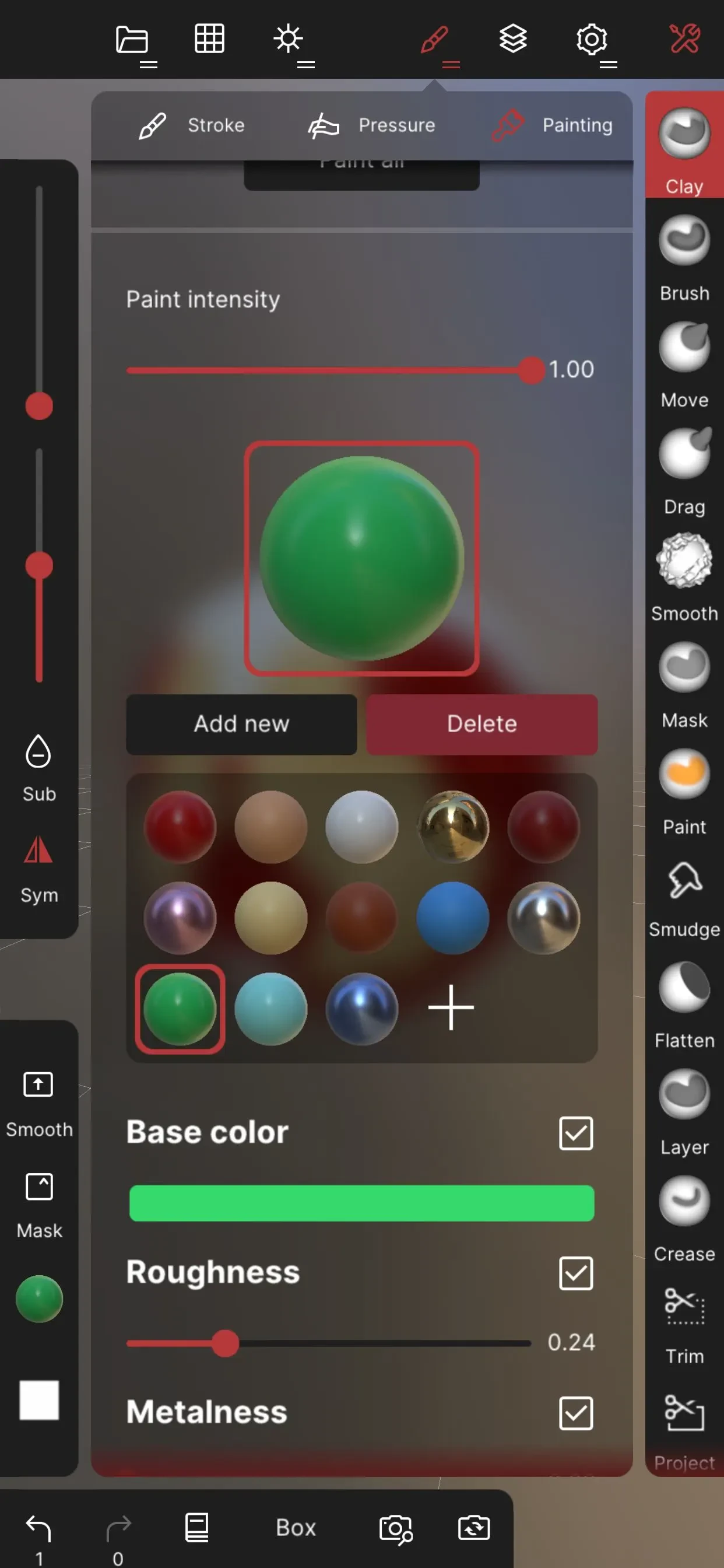 Nomad Sculpt app store screenshot 6 — Unknown (iOS)