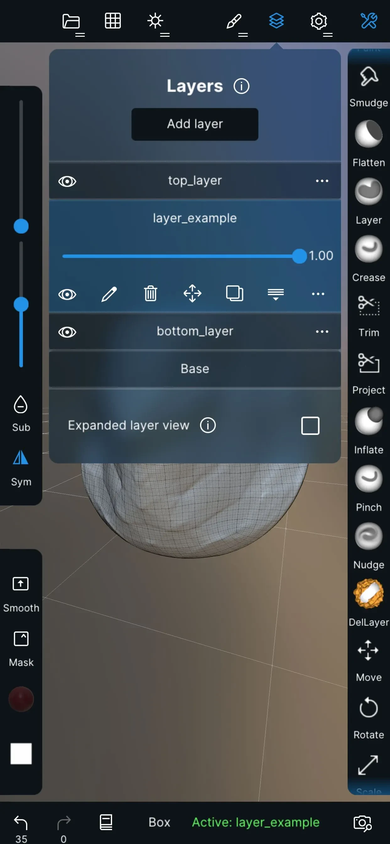Nomad Sculpt app store screenshot 7 — Unknown (iOS)