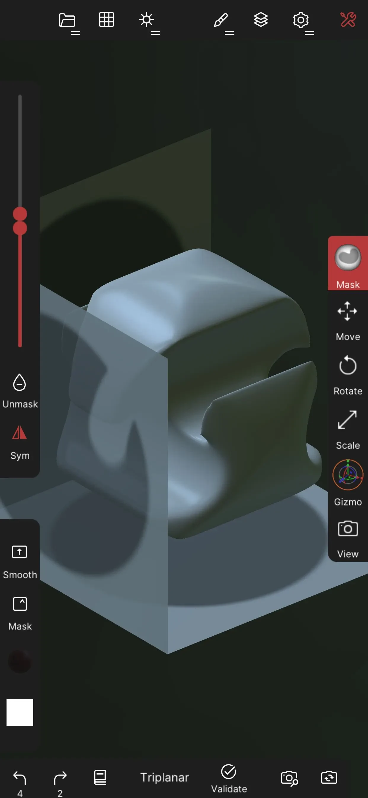 Nomad Sculpt app store screenshot 9 — Unknown (iOS)