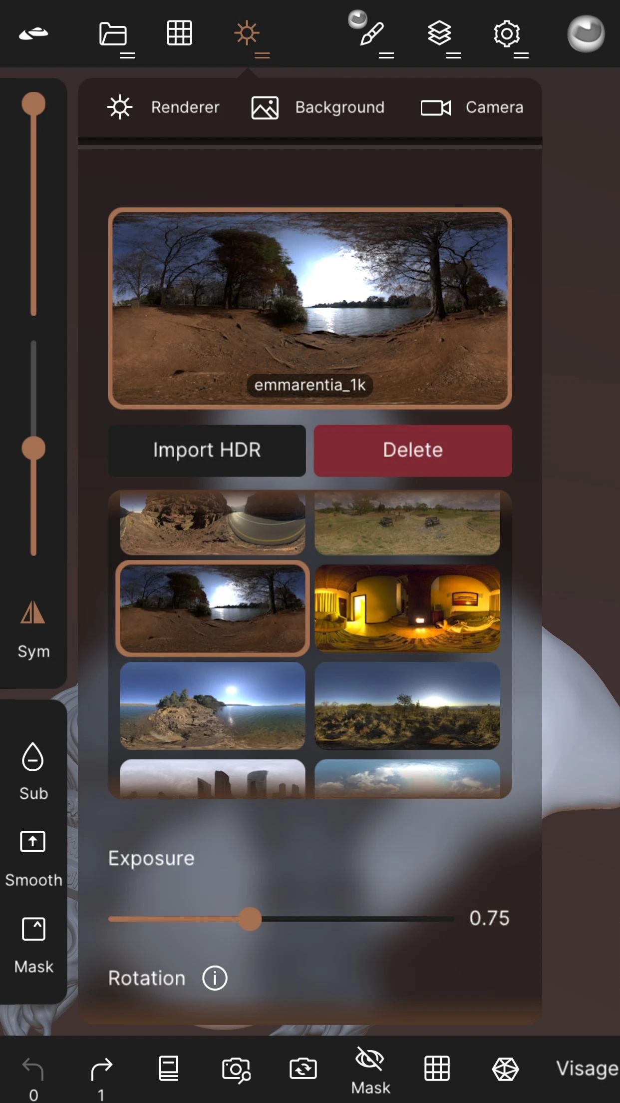 Nomad Sculpt app store screenshot 5 — Unknown (iOS)