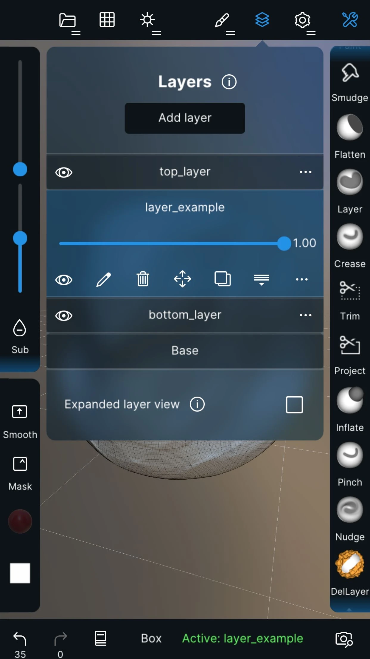 Nomad Sculpt app store screenshot 7 — Unknown (iOS)