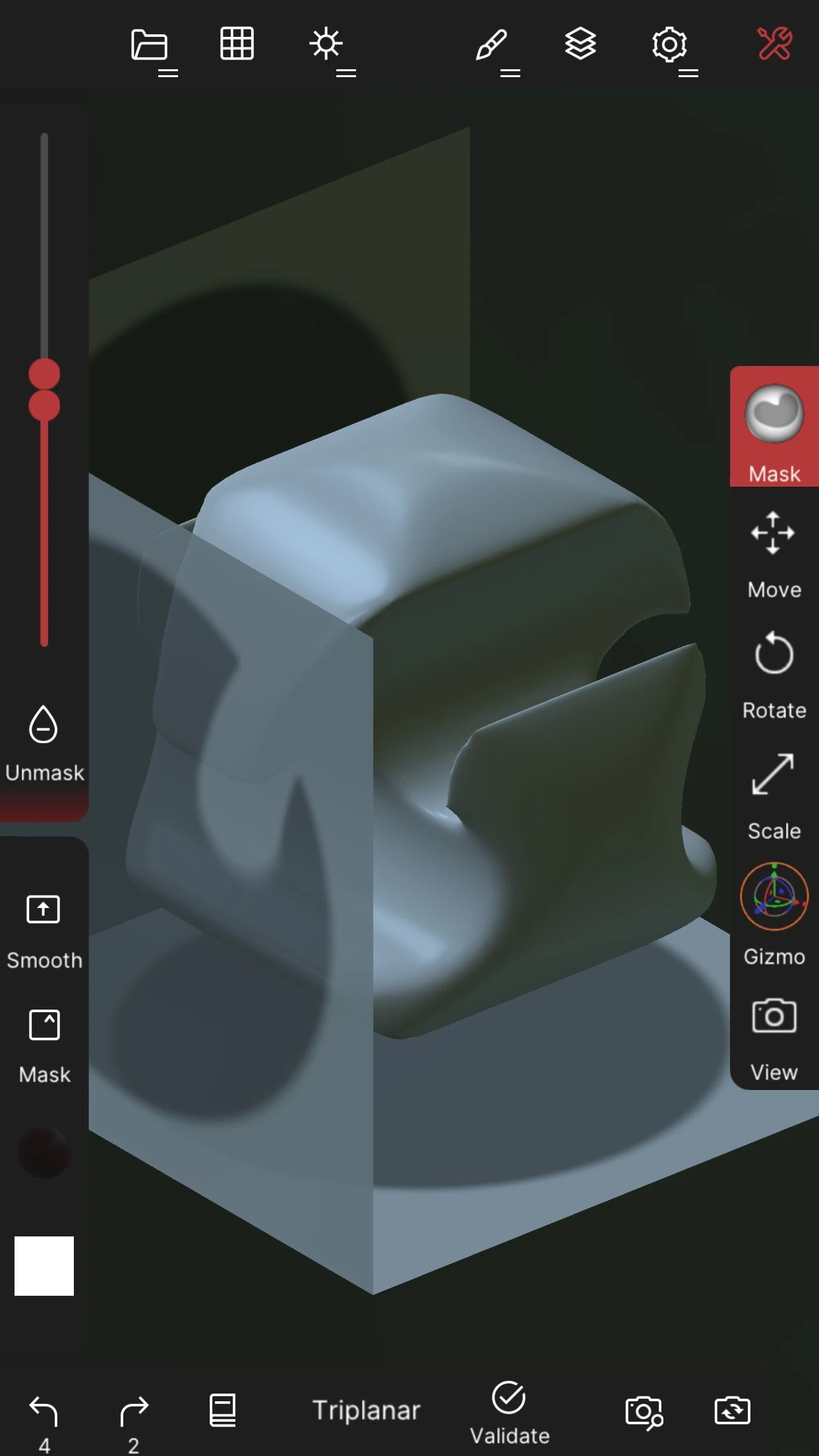 Nomad Sculpt app store screenshot 9 — Unknown (iOS)
