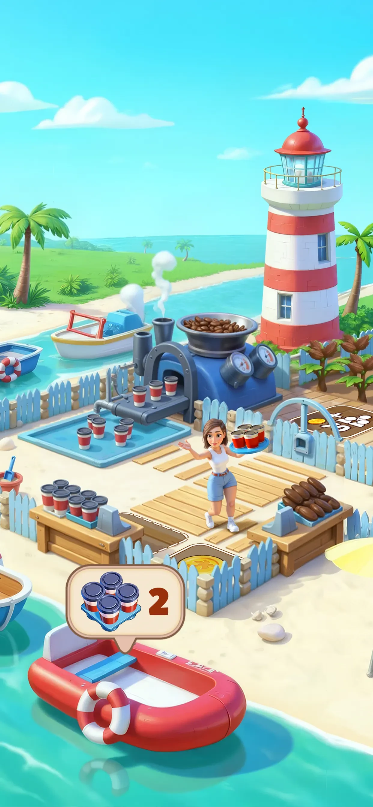 Travel Town - Merge Adventure app store screenshot 3 — Games (iOS)