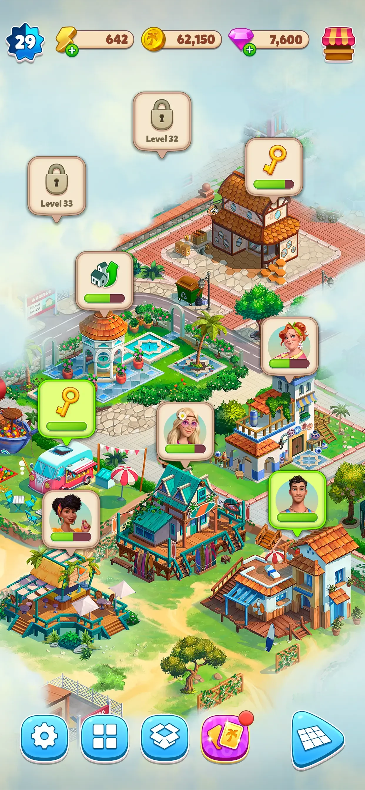 Travel Town - Merge Adventure app store screenshot 8 — Games (iOS)