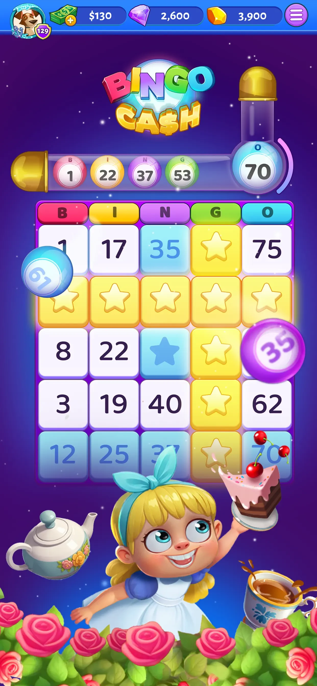 Bingo Cash - Win Real Money app store screenshot 1 — Games (iOS)
