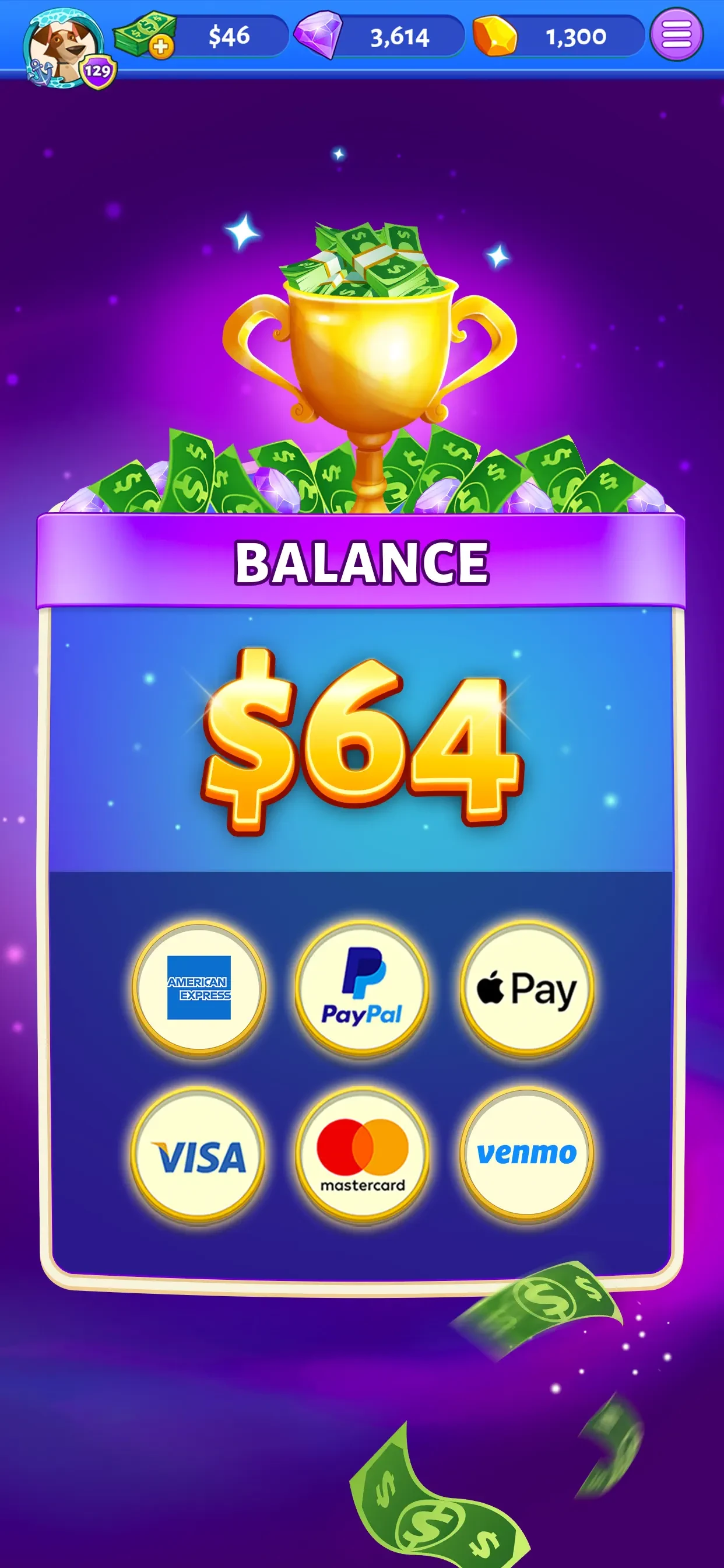Bingo Cash - Win Real Money app store screenshot 2 — Games (iOS)