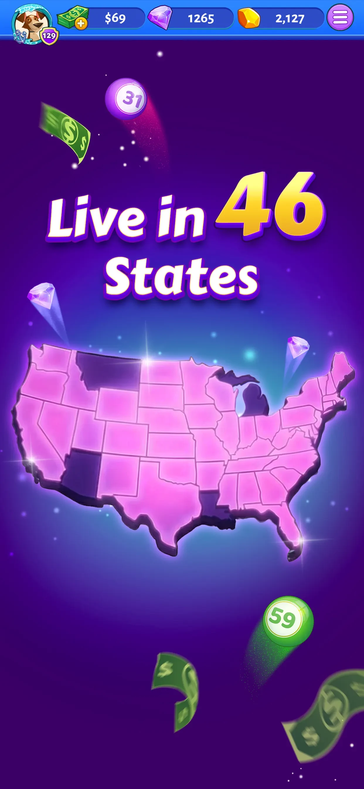 Bingo Cash - Win Real Money app store screenshot 3 — Games (iOS)