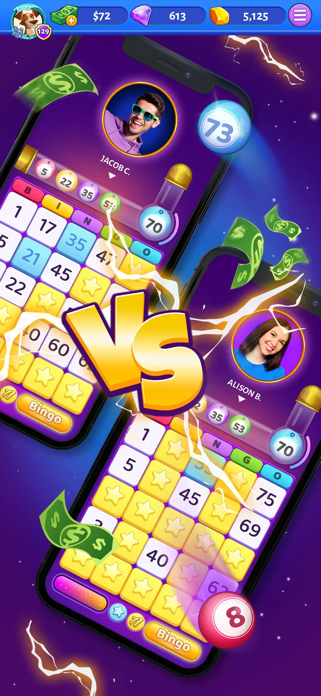 Bingo Cash - Win Real Money app store screenshot 4 — Games (iOS)