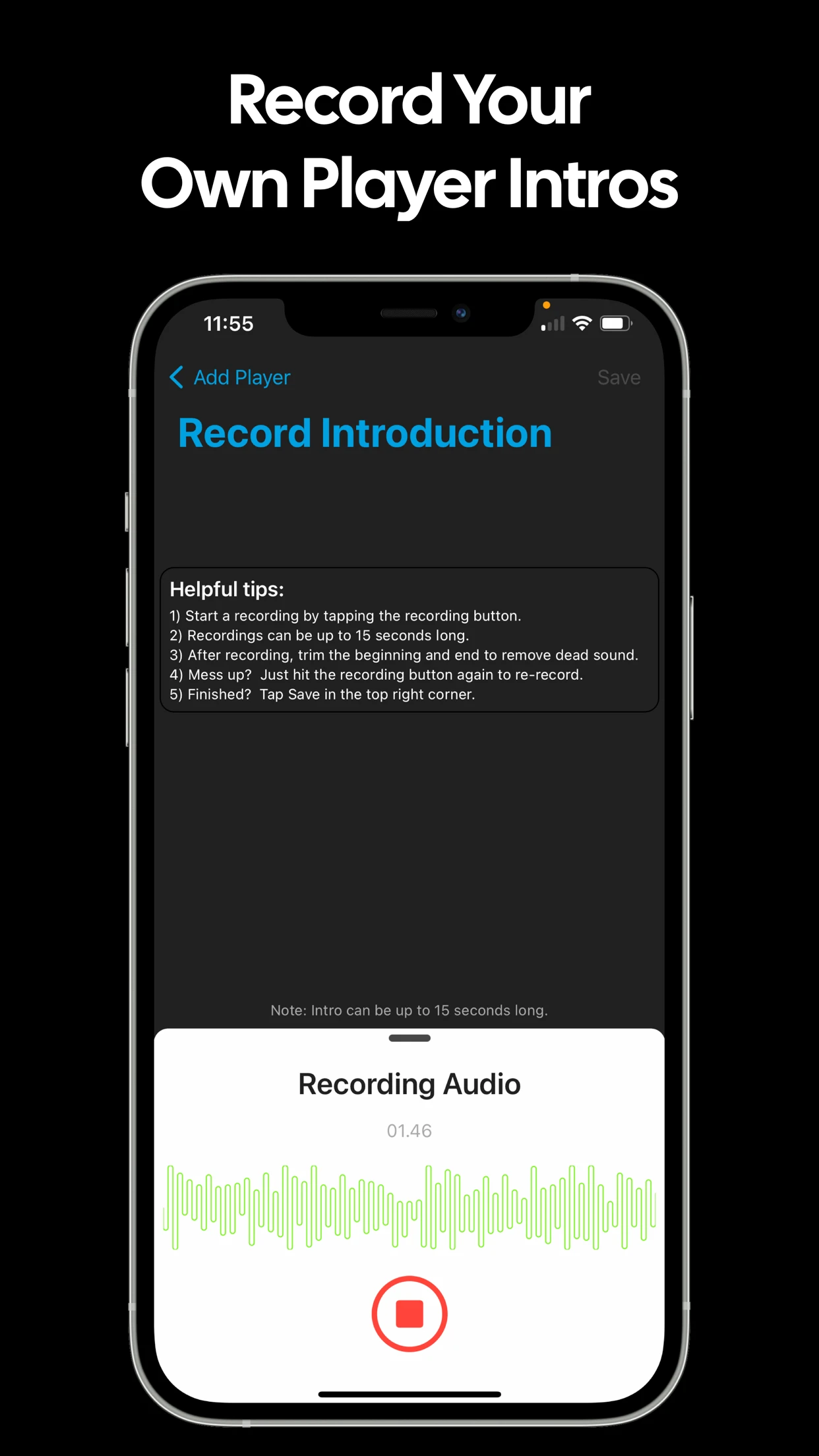 Next Batter Up: Walk-Up Music app store screenshot 7 — Sports (iOS)