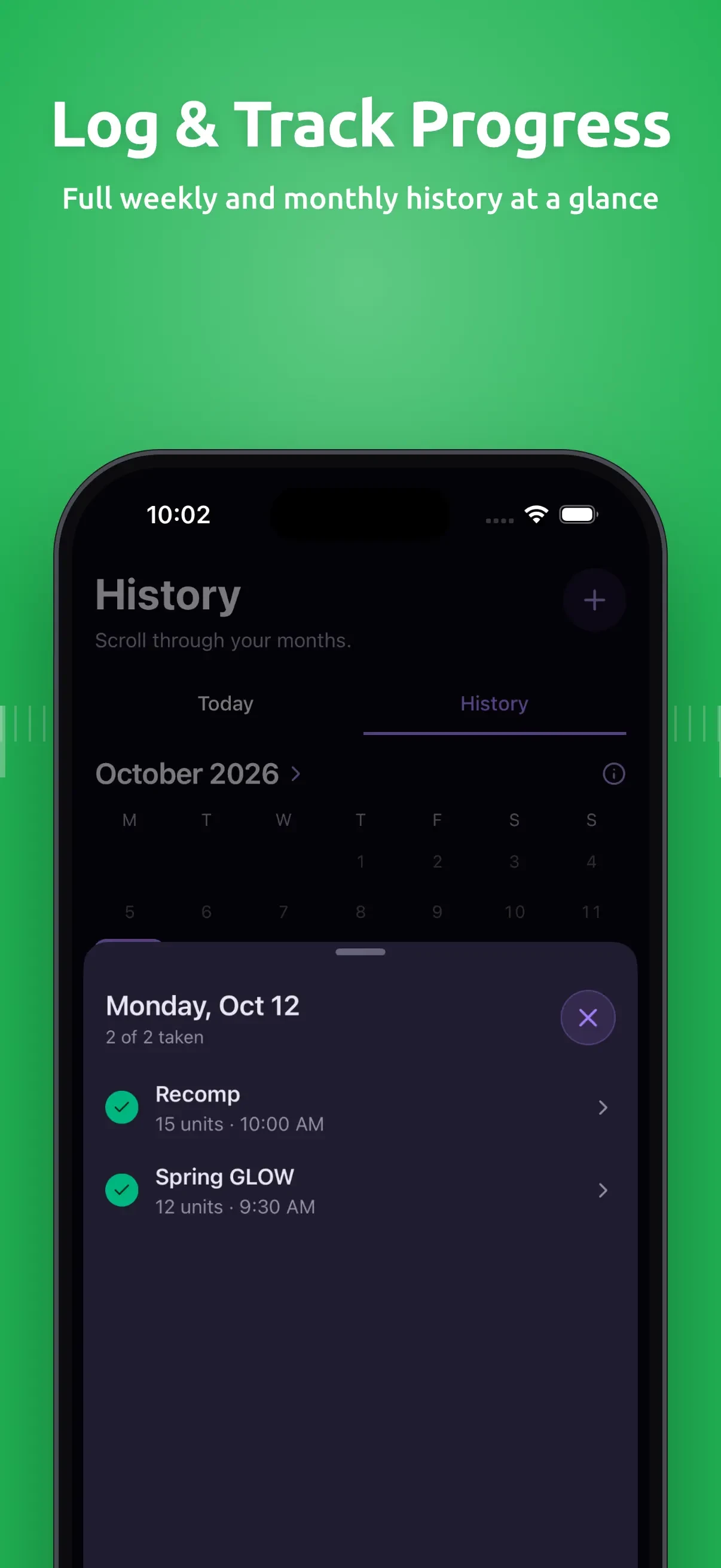 PepCalc: Peptide Calculator app store screenshot 4 — Health & Fitness (iOS)