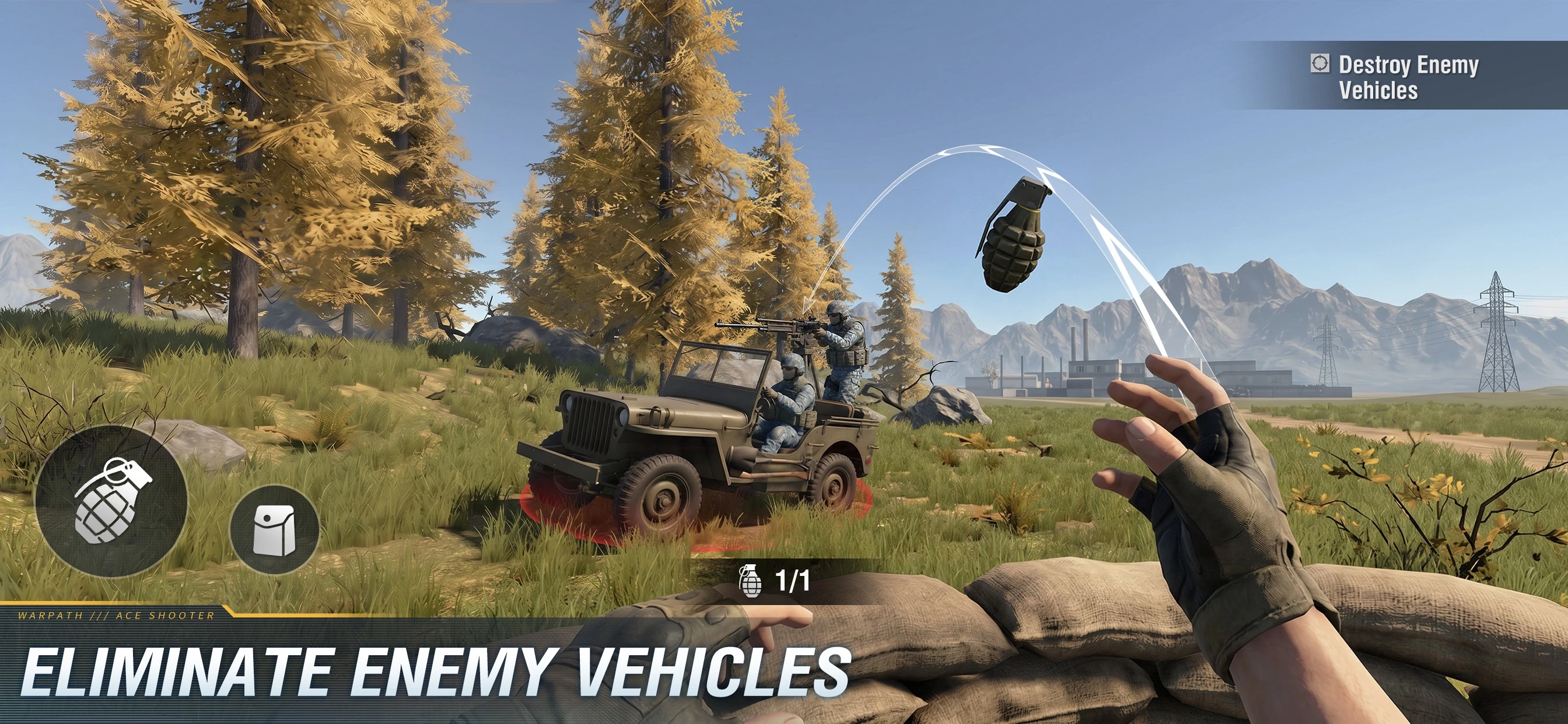 Warpath: Ace Shooter app store screenshot 4 — Games (iOS)