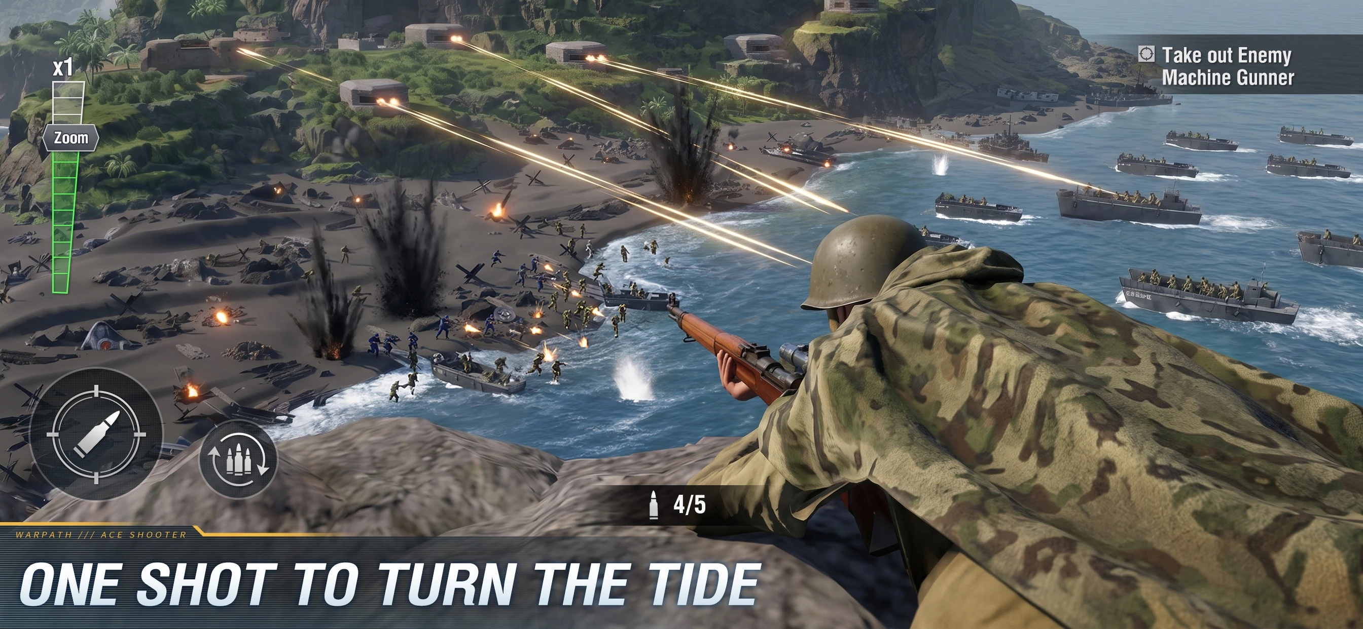 Warpath: Ace Shooter app store screenshot 5 — Games (iOS)