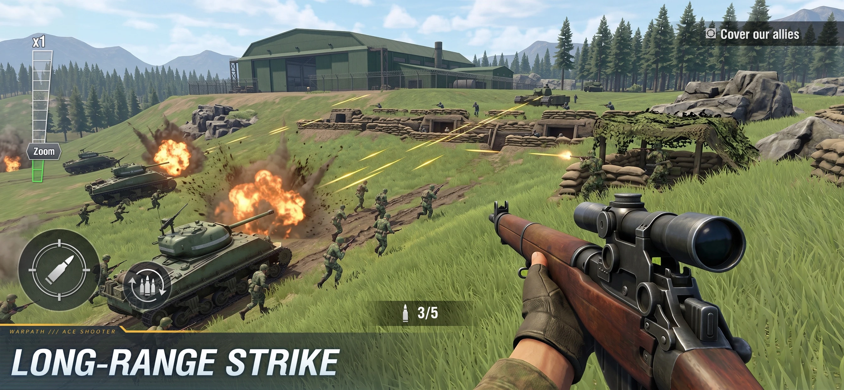 Warpath: Ace Shooter app store screenshot 6 — Games (iOS)