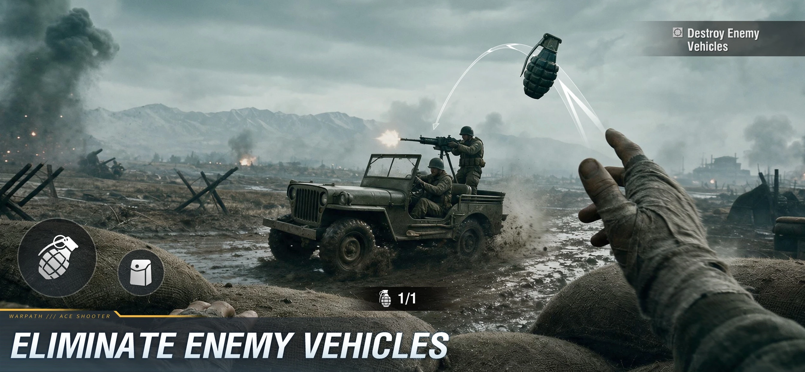 Warpath: Ace Shooter app store screenshot 4 — Games (iOS)