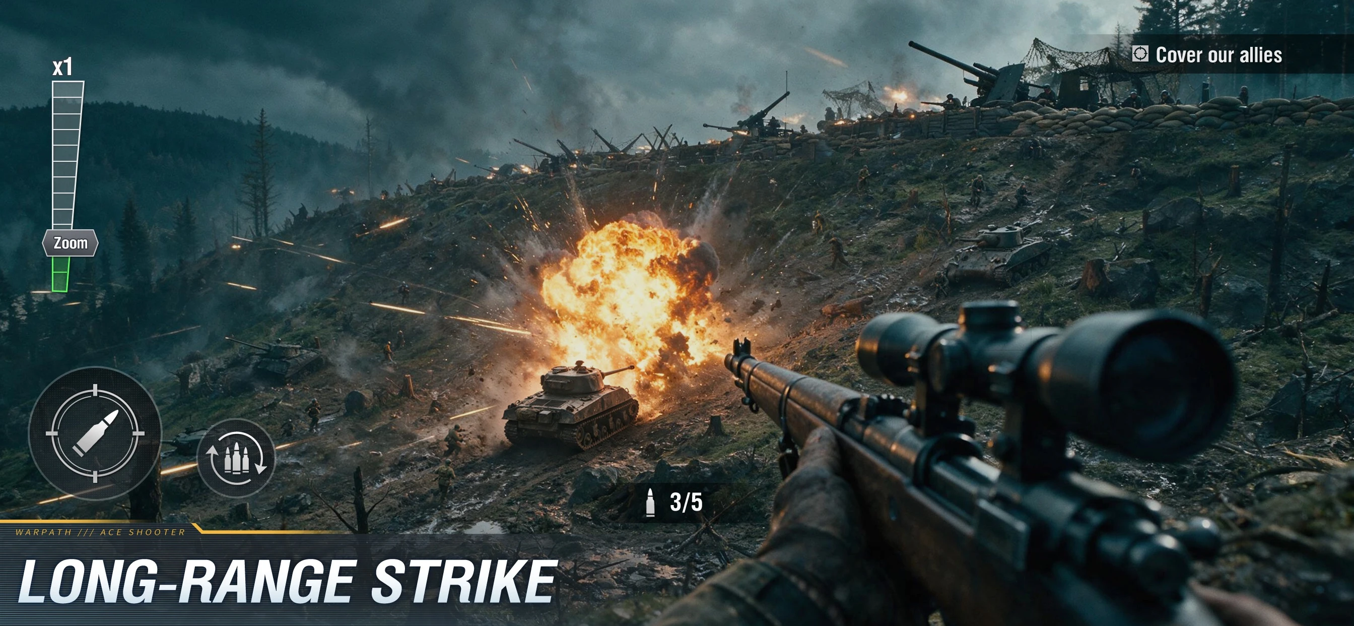 Warpath: Ace Shooter app store screenshot 6 — Games (iOS)