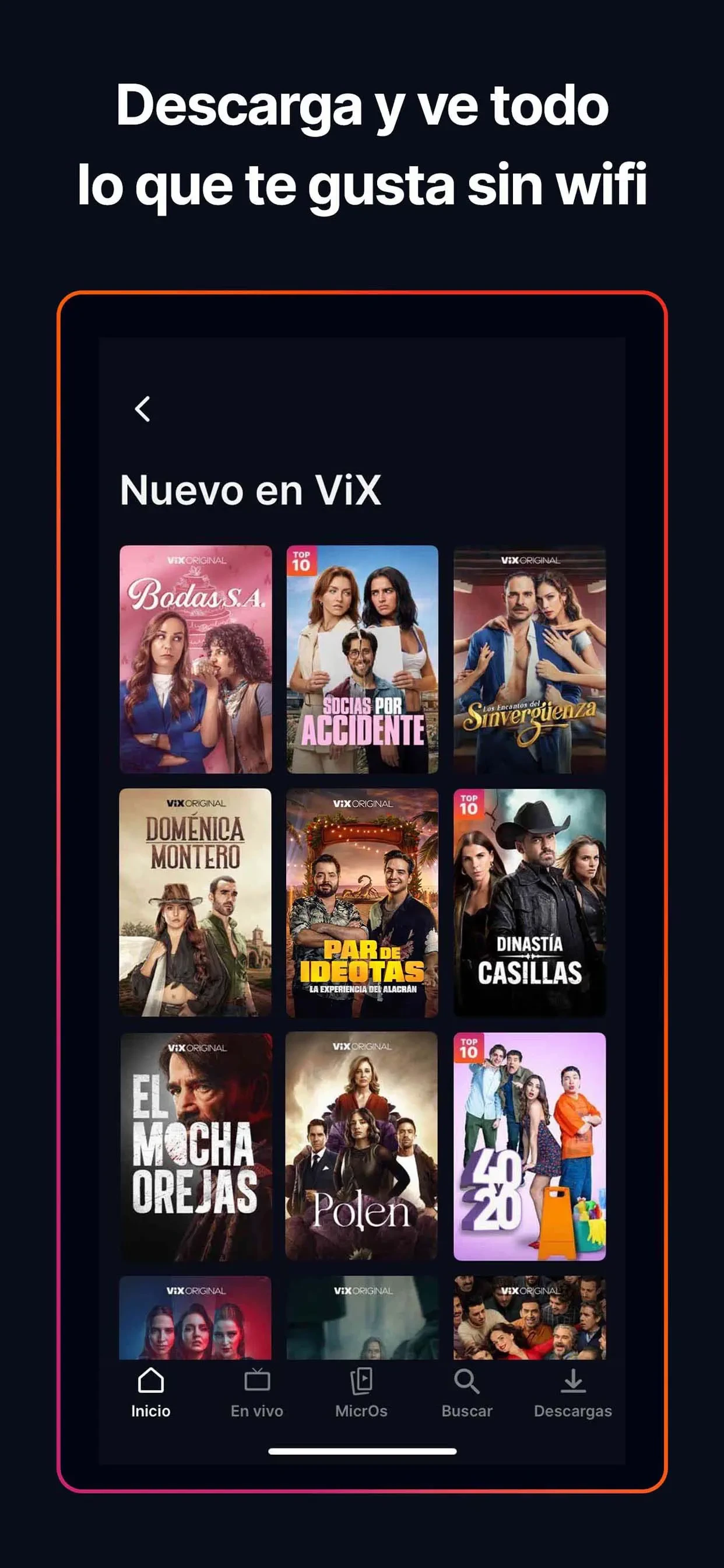 ViX: TV, Sports and News app store screenshot 7 — Unknown (iOS)